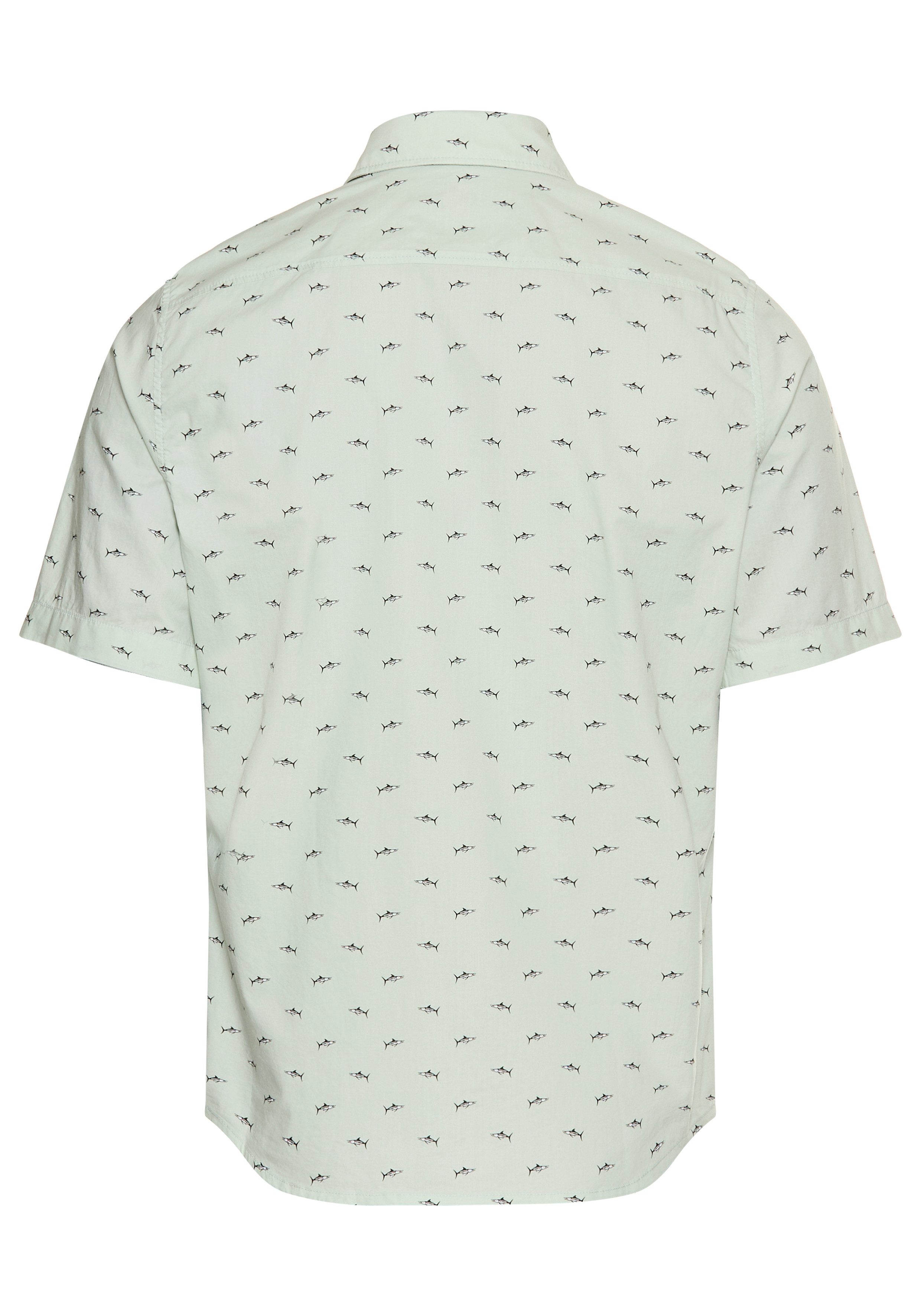 BOSS ORANGE Kurzarmhemd "Rash", mit durchgehenden Logoprint günstig online kaufen