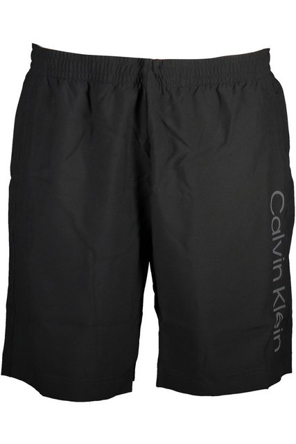 Calvin Klein Jeans 5-Pocket-Hose Schwarze Herrenshorts mit elastischem Bund günstig online kaufen