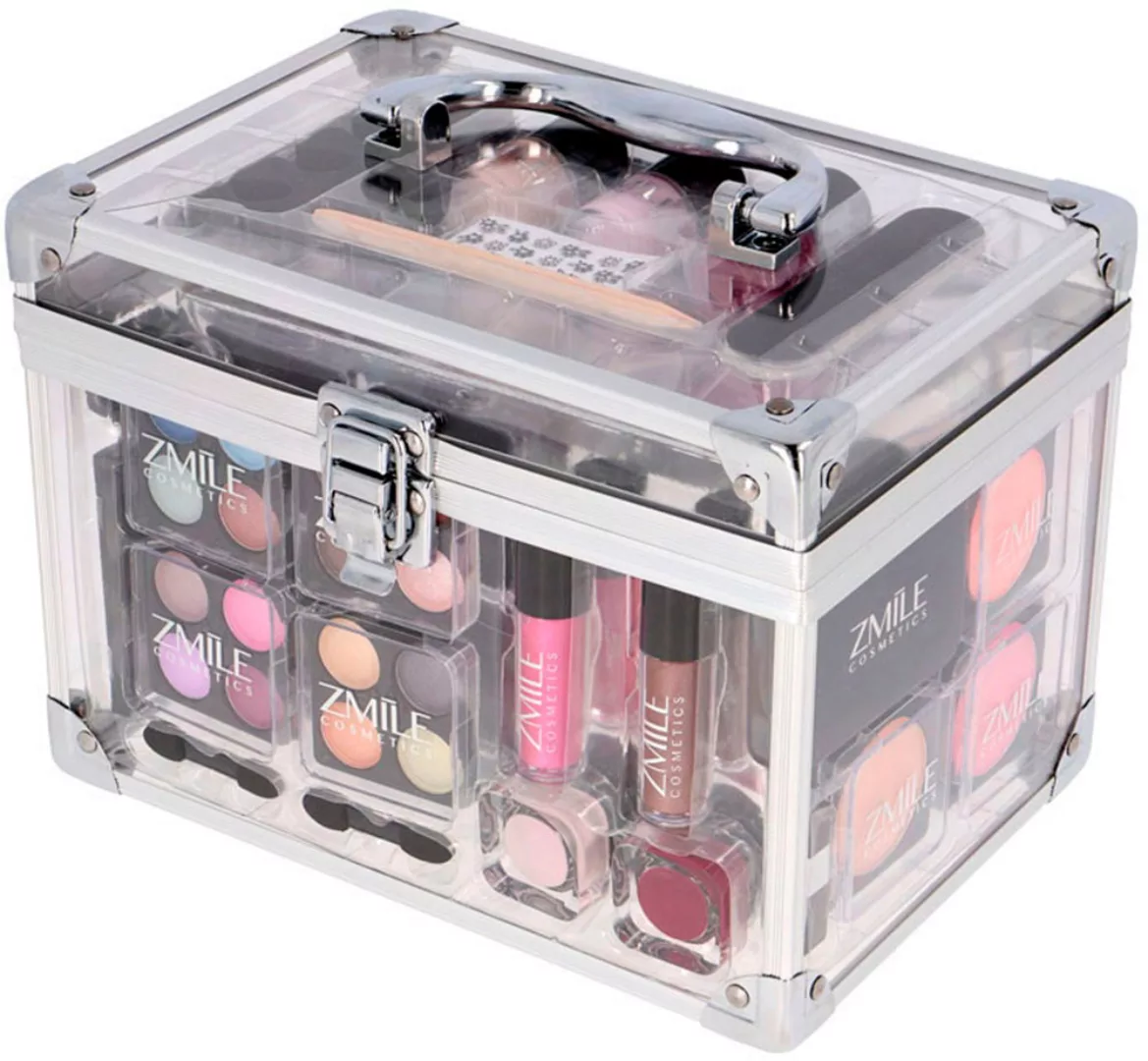 ZMILE COSMETICS Kosmetik-Koffer »Acrylic«, (42 tlg.), vegane Kosmetik günstig online kaufen
