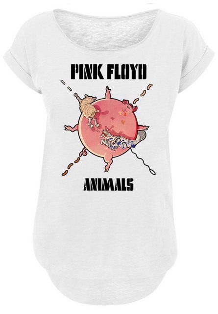 F4NT4STIC T-Shirt "Pink Floyd Fat Pig Ladies Long T-Shirt", Damen,Premium M günstig online kaufen