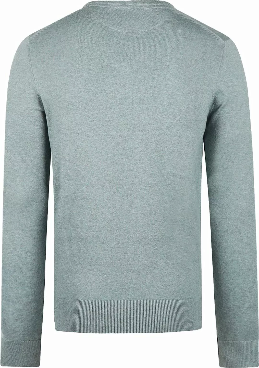 McGregor Pullover Merinowolle V-Ausschnitt Sage Grün - Größe 3XL günstig online kaufen