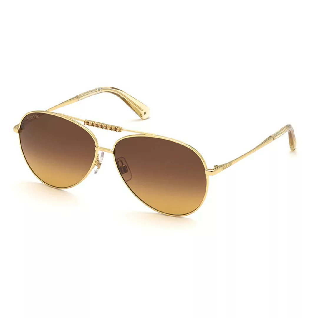 Swarovski Sk0308 Sonnenbrille 60 Shiny Deep Gold günstig online kaufen