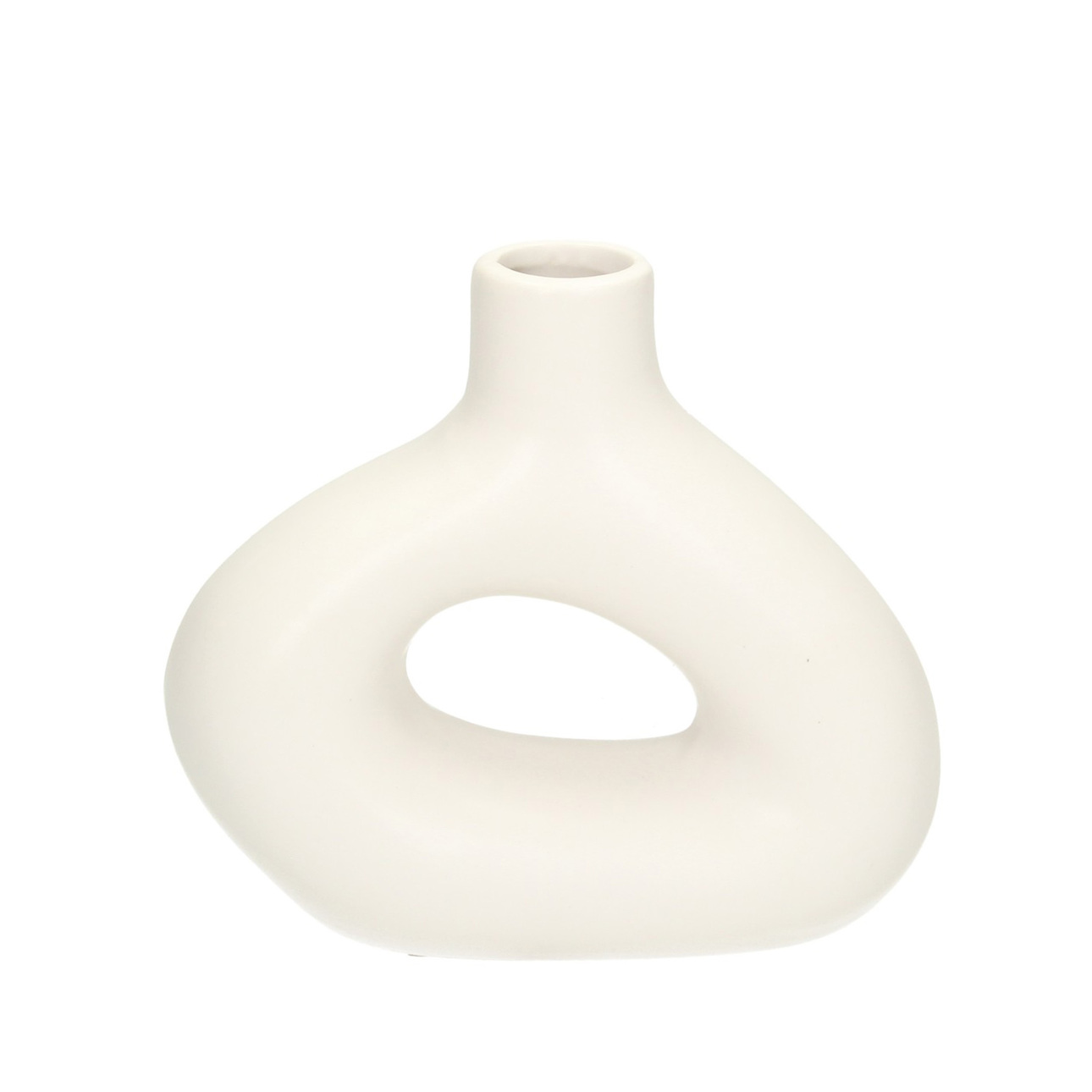 Vase Unico white 16 cm, 17,5 x 6,5 x 18 cm günstig online kaufen