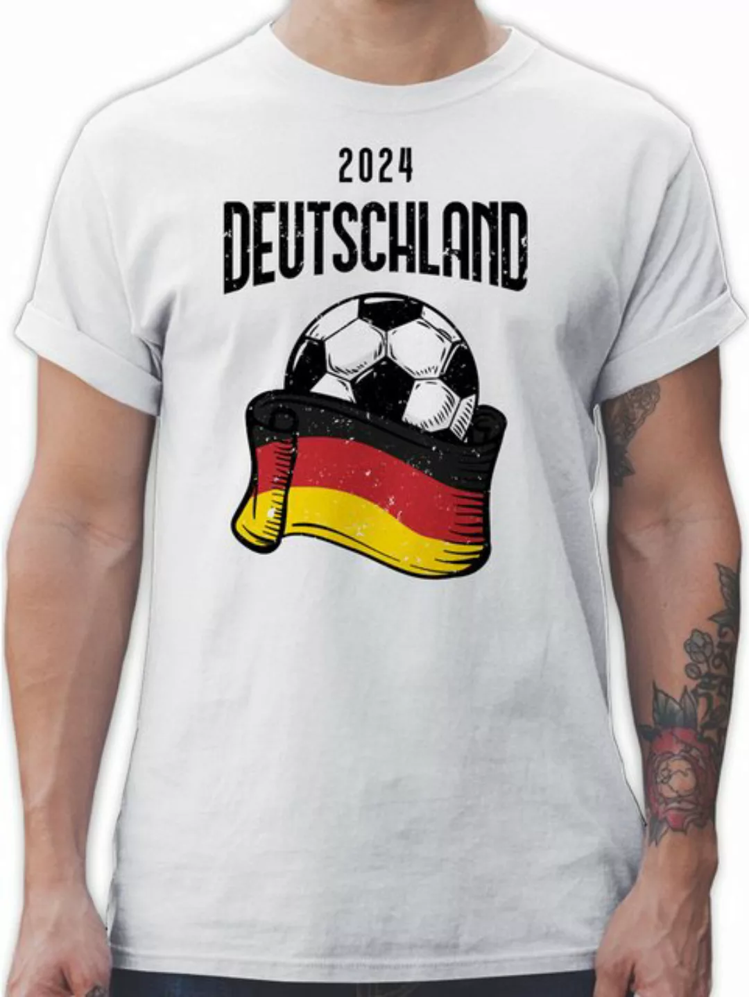Shirtracer T-Shirt Germany 2024 Deutschland 2024 Fussball EM Fanartikel günstig online kaufen