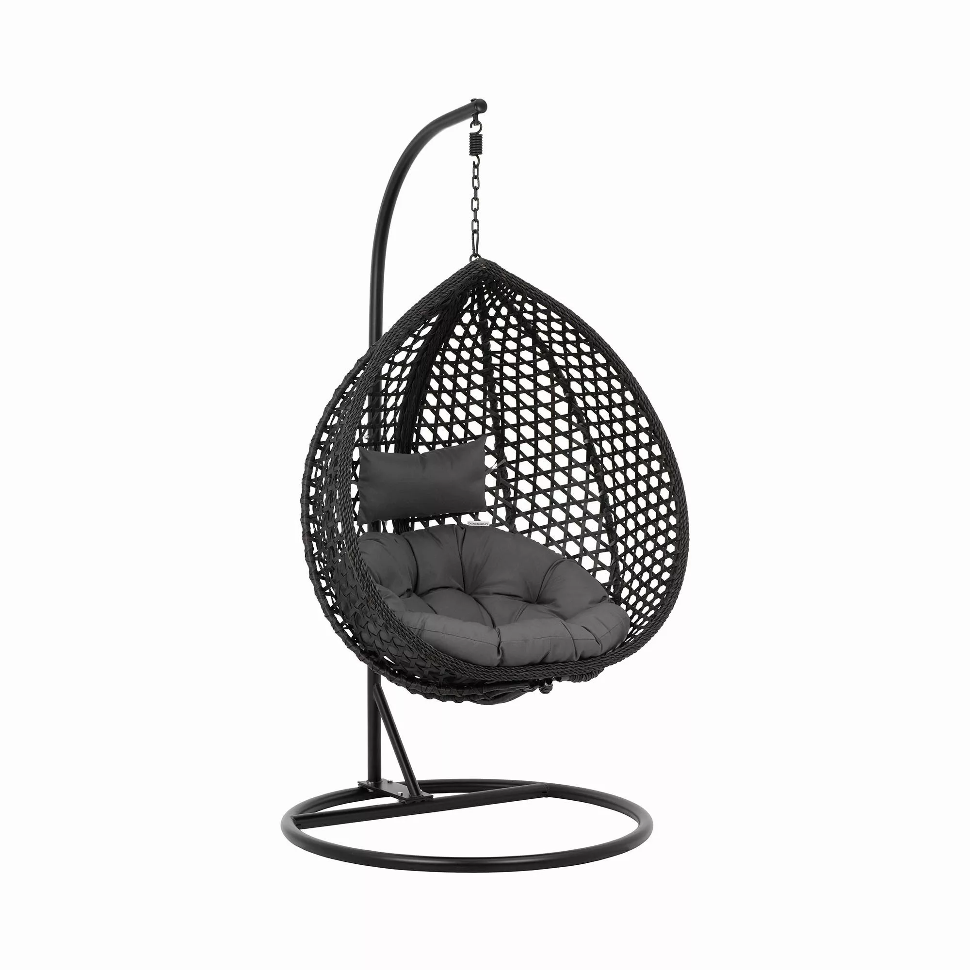 Uniprodo Hängesessel mit Gestell Outdoor Garten günstig online kaufen