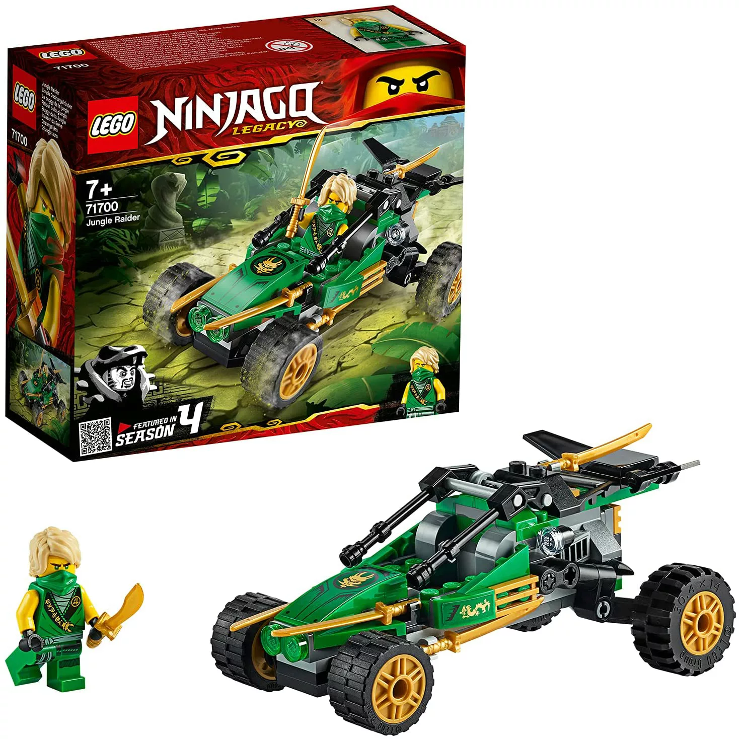 Lego® Ninjago 71700 Legacy Lloyds Dschungelräuber Auto Mit Minifigur - Spie günstig online kaufen