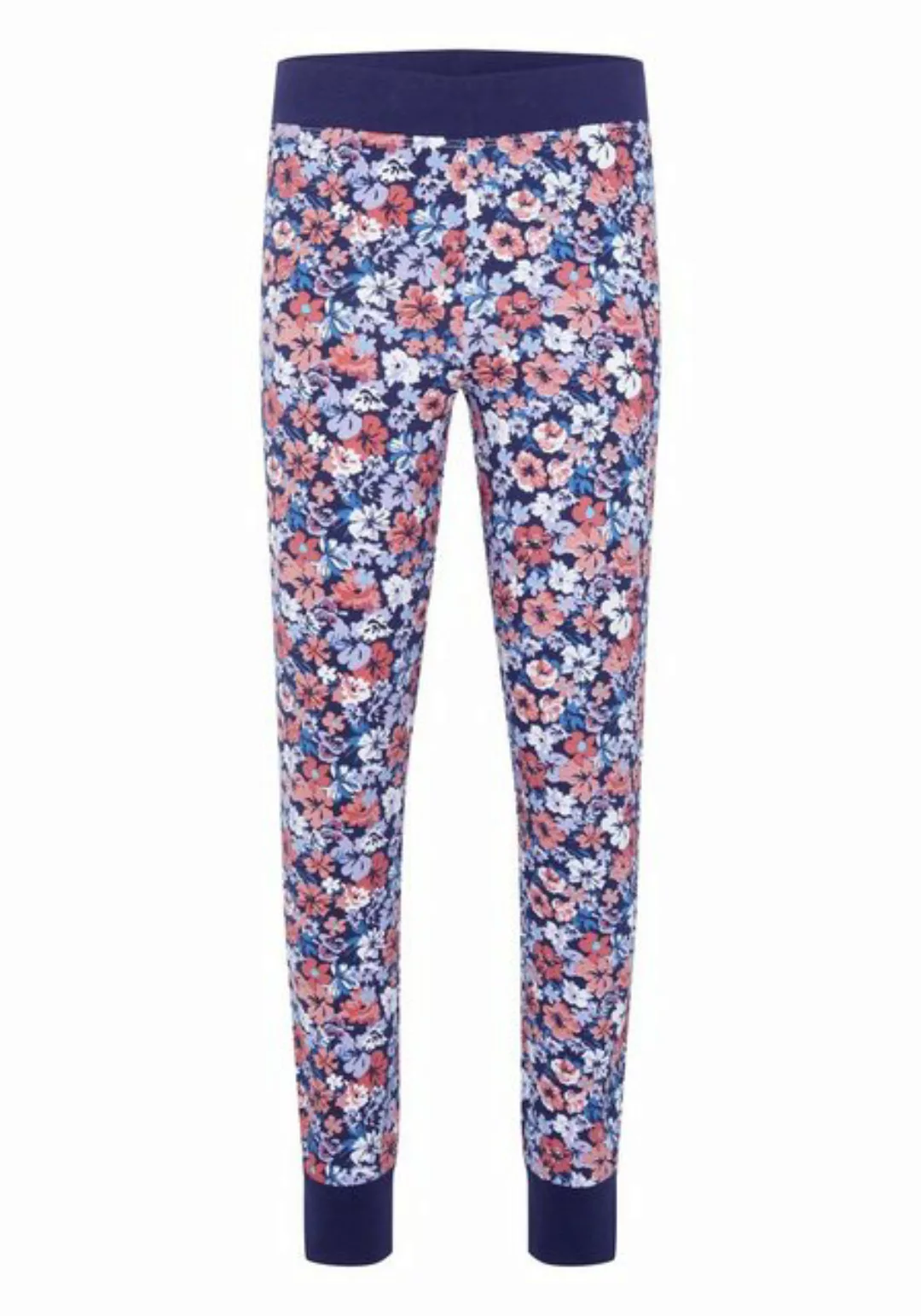 OKLAHOMA PREMIUM DENIM Leggings mit Blumenalloverprint (1, 1-tlg) günstig online kaufen