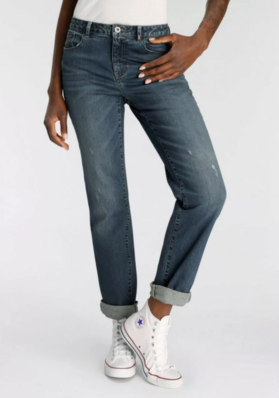 Alife & Kickin High-waist-Jeans Straight-Fit AileenAK NEUE KOLLEKTION günstig online kaufen