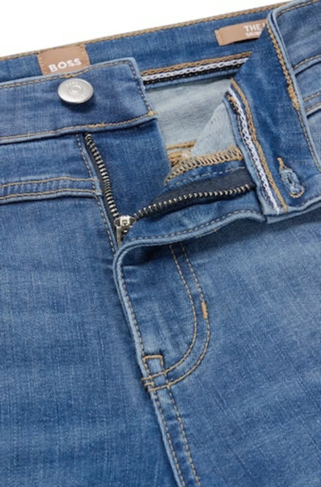 BOSS ORANGE Skinny-fit-Jeans "Kitt Skinny High Rise", mit Sattelpasse vorn, günstig online kaufen