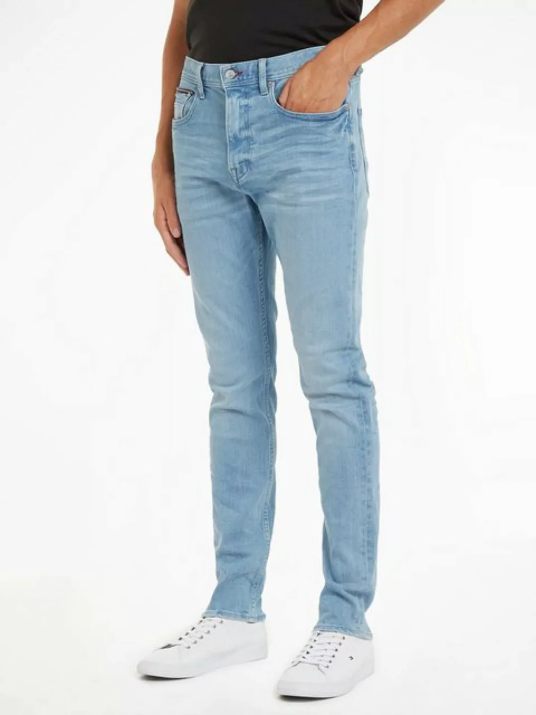 Tommy Hilfiger 5-Pocket-Jeans TAPERED HOUSTON TH FLEX TUMON günstig online kaufen