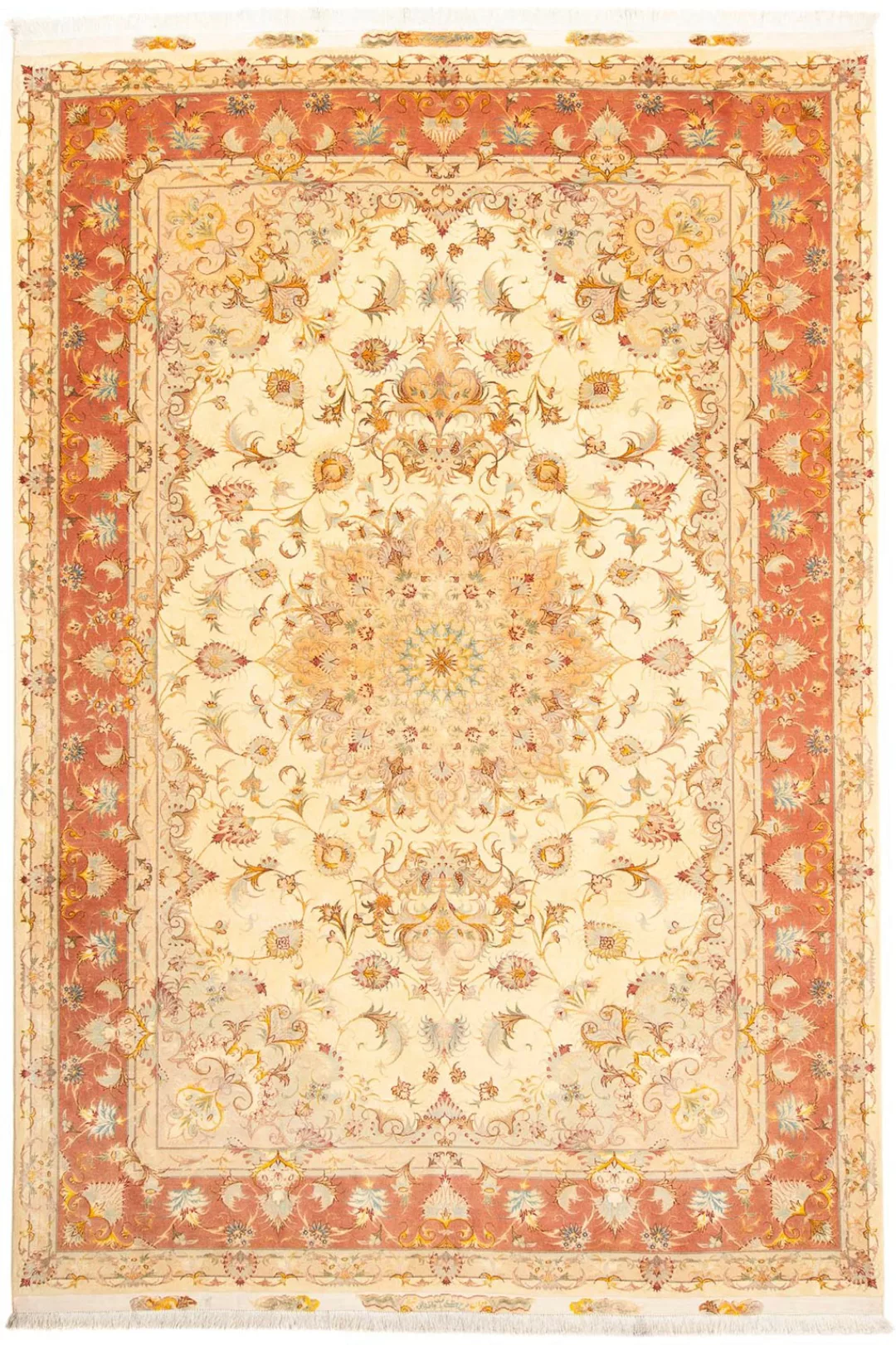 morgenland Orientteppich »Perser - Täbriz - Royal - 294 x 203 cm - beige«, günstig online kaufen