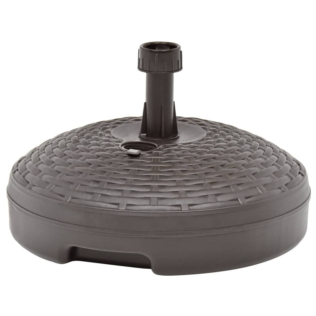vidaXL Schirmhalter Sonnenschirmständer Sand/Wasser 20 L günstig online kaufen
