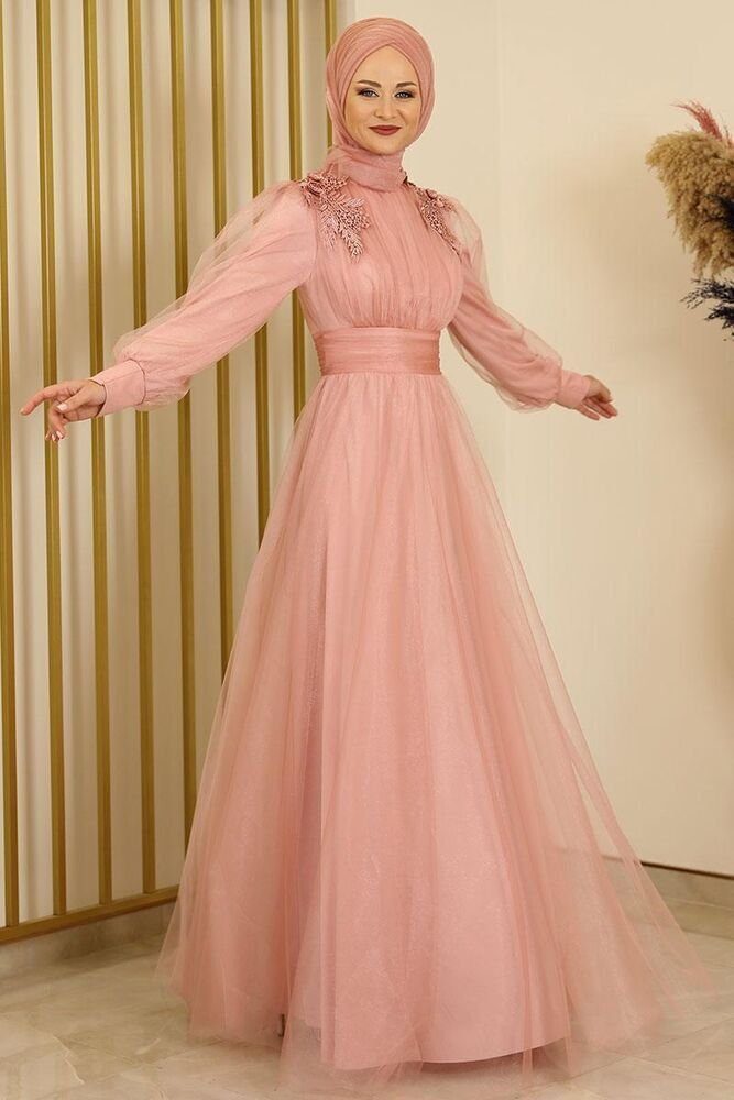 fashionshowcase Abendkleid Elegantes Glitzerndes Tüllkleid - günstig online kaufen