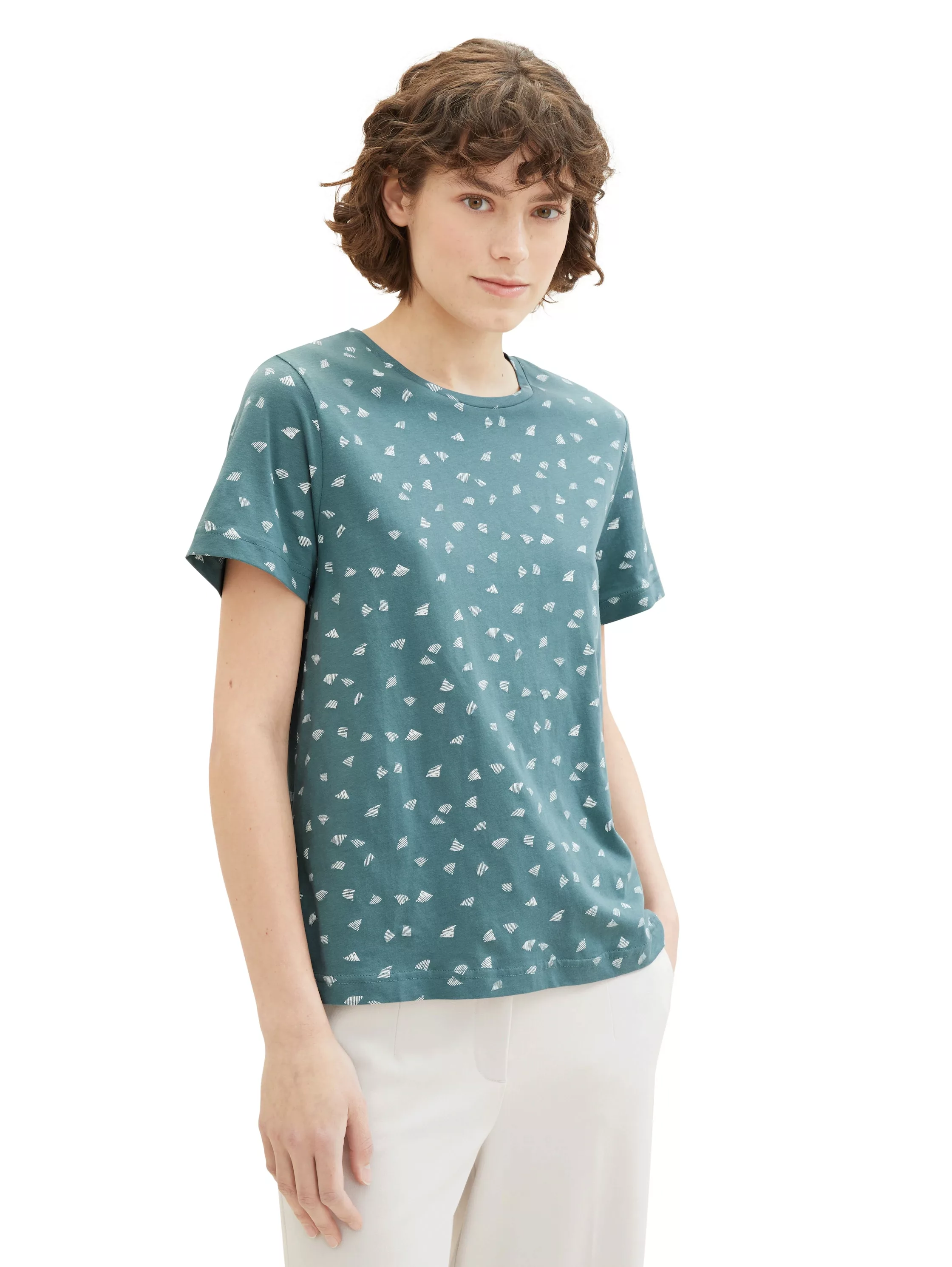 TOM TAILOR T-Shirt T-Shirt Kurzarmshirt (1-tlg) günstig online kaufen