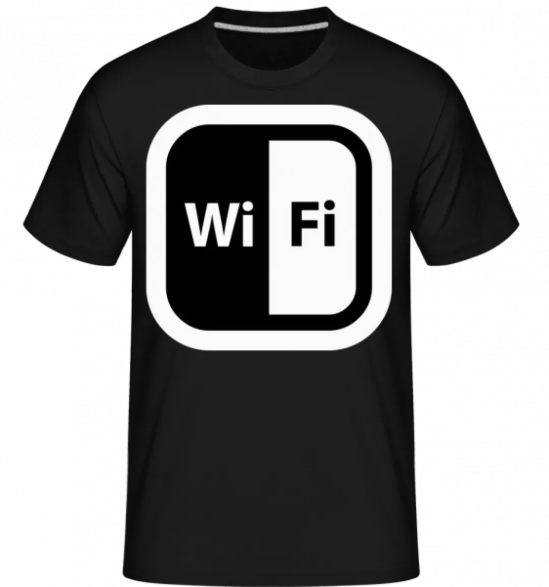 WiFi Icon Black/White · Shirtinator Männer T-Shirt günstig online kaufen
