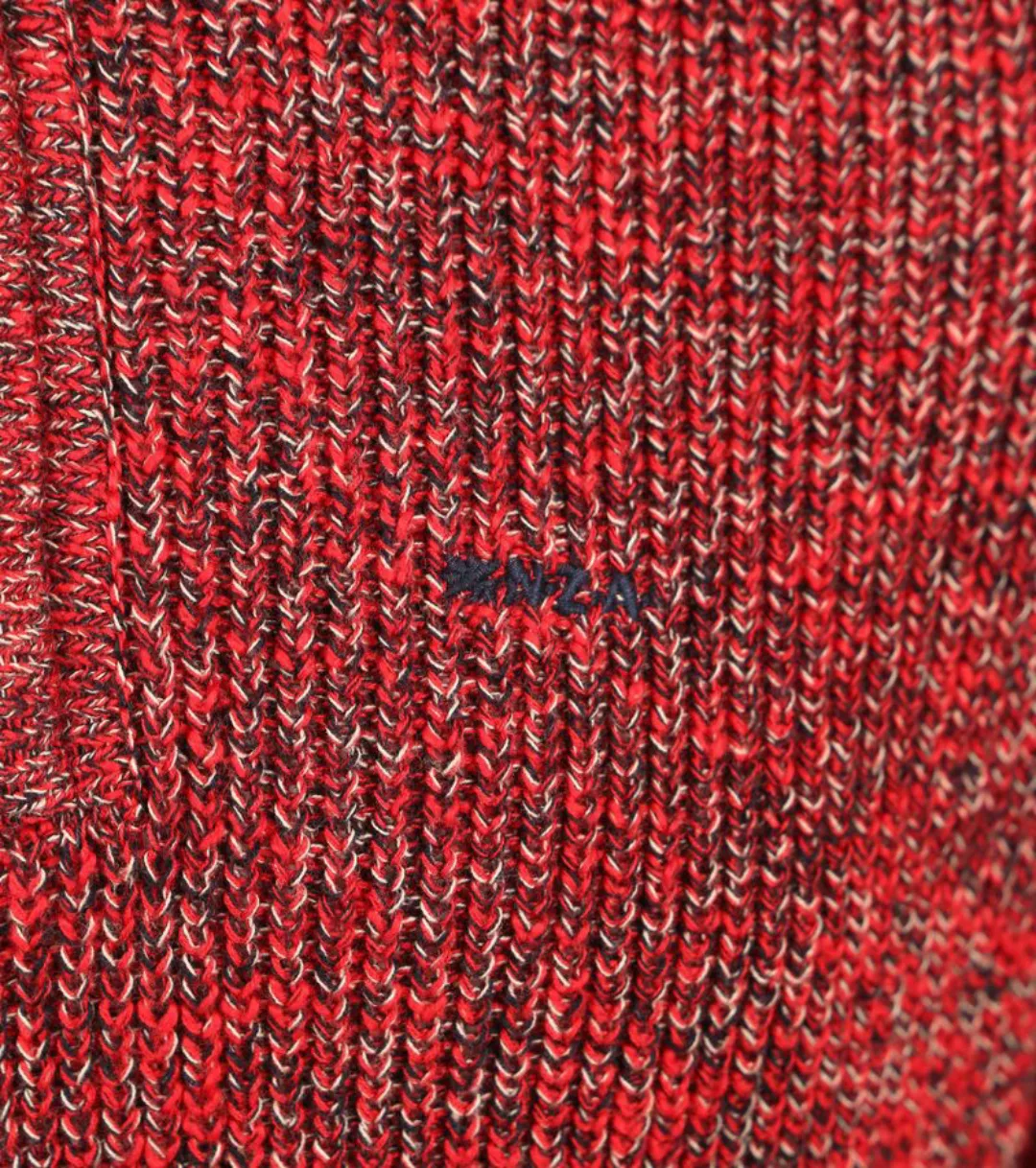 NZA Half Zip Pullover Ngamuwahine Rot - Größe XL günstig online kaufen