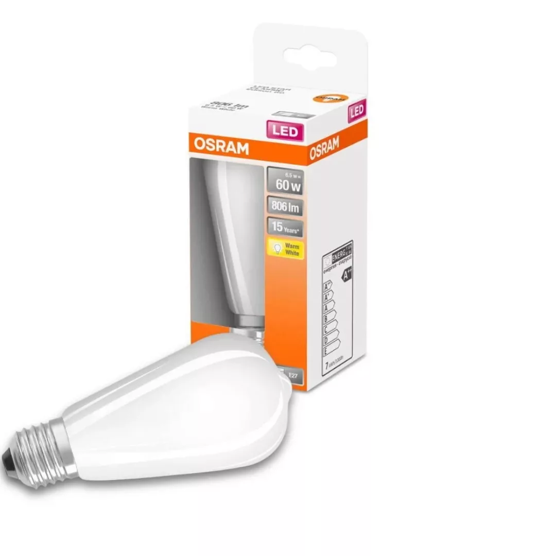 OSRAM Classic ST LED-Lampe E27 6,5W 2.700K opal günstig online kaufen