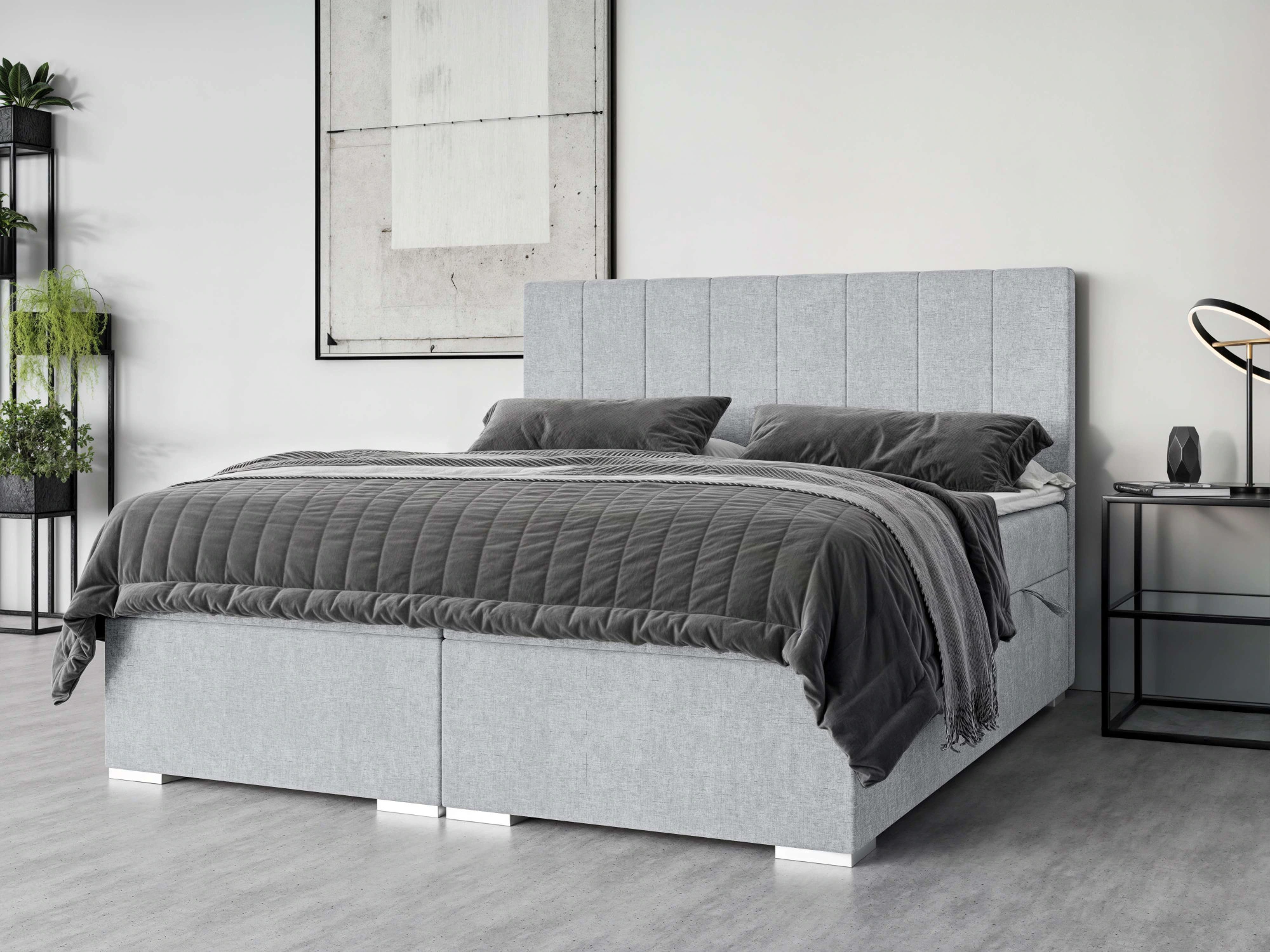 Places of Style Polsterbett "Ginoro mit Matratze und Topper, in 3 Breiten ( günstig online kaufen
