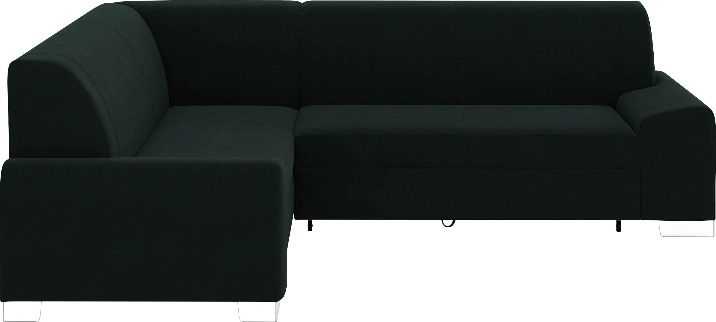 DOMO collection Ecksofa "Anzio in kubischer Formensprache, flache Armlehnen günstig online kaufen