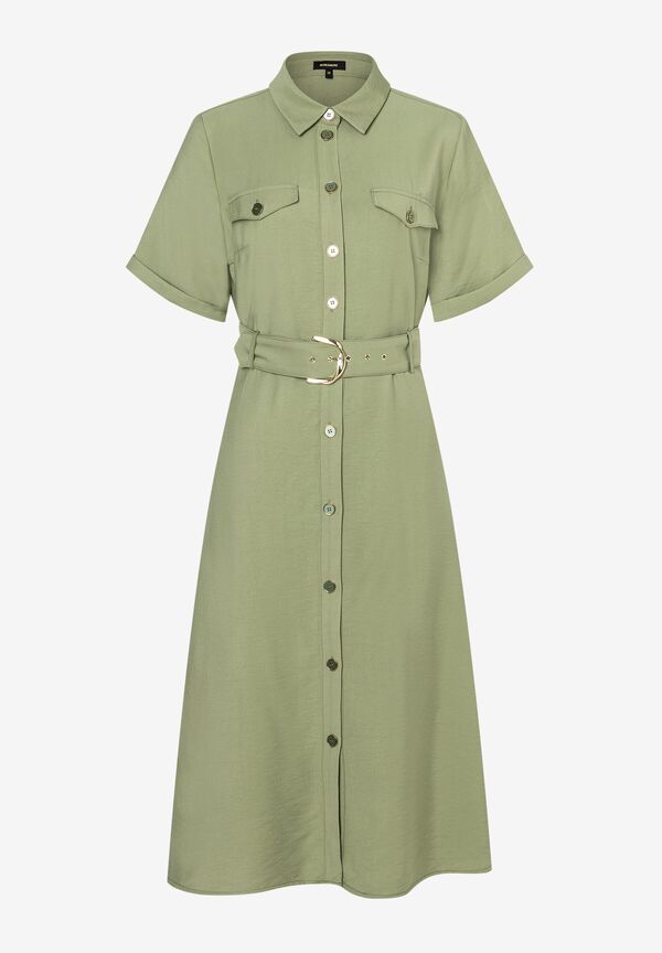 MORE&MORE Blusenkleid Hemdblusenkleid günstig online kaufen