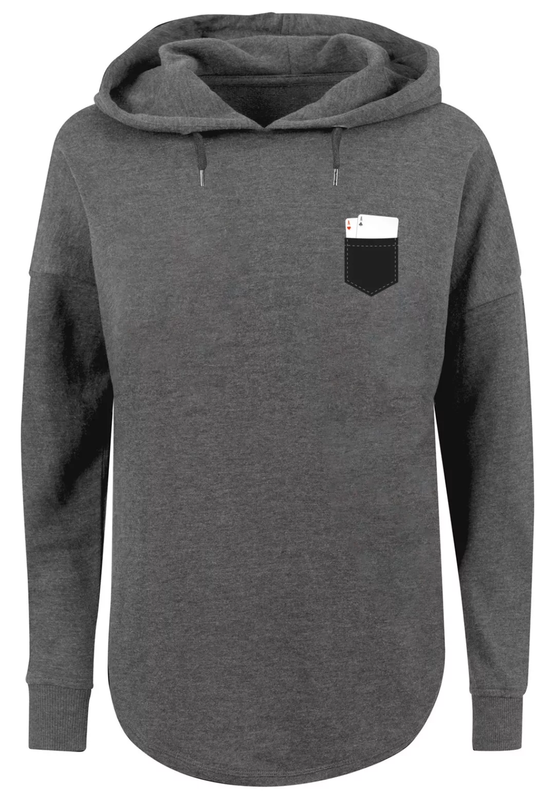 F4NT4STIC Kapuzenpullover "Pocket with Cards", Print günstig online kaufen