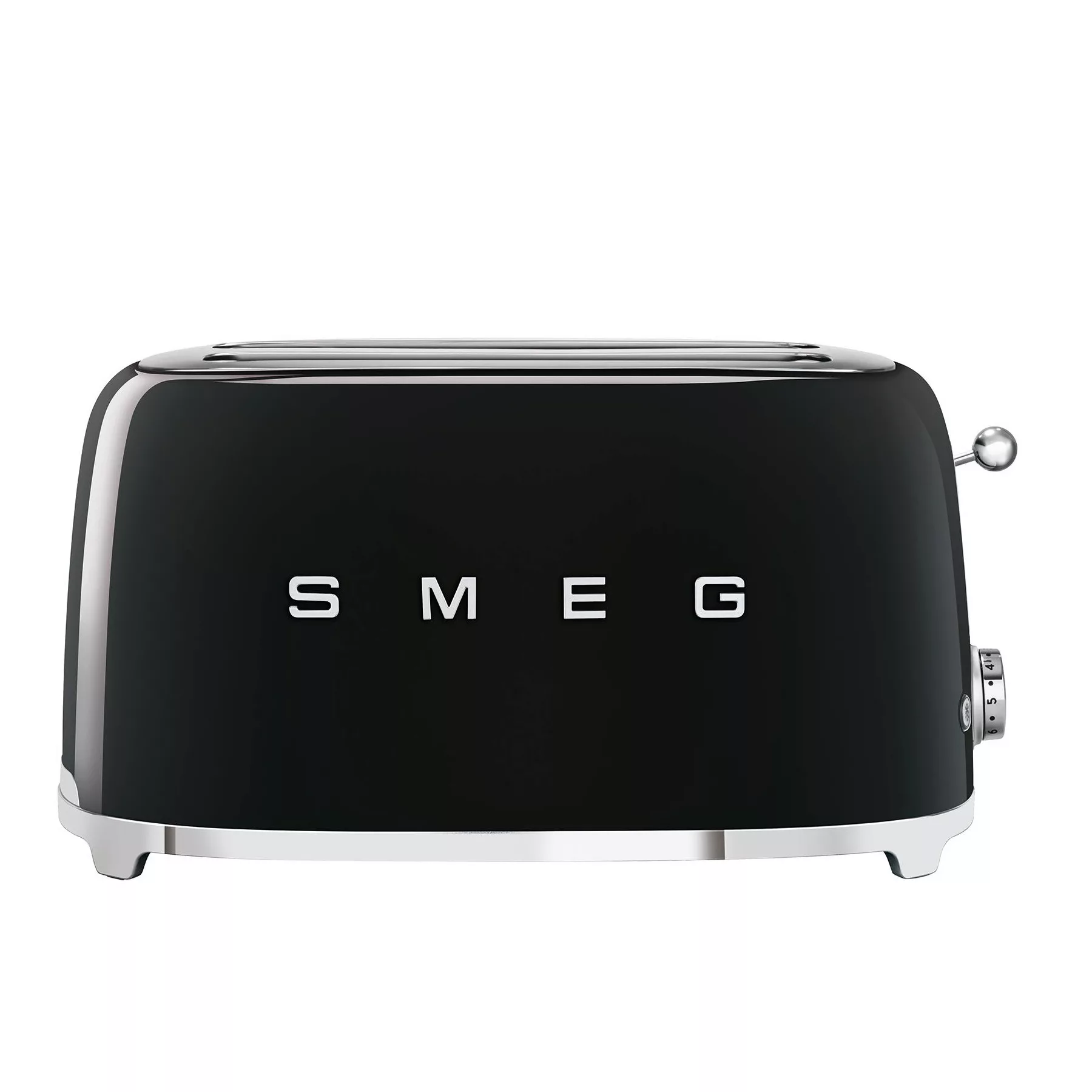 Smeg - TSF02 4-Scheiben Toaster - schwarz/lackiert/BxHxT 41x20,8x21,5cm/6 R günstig online kaufen
