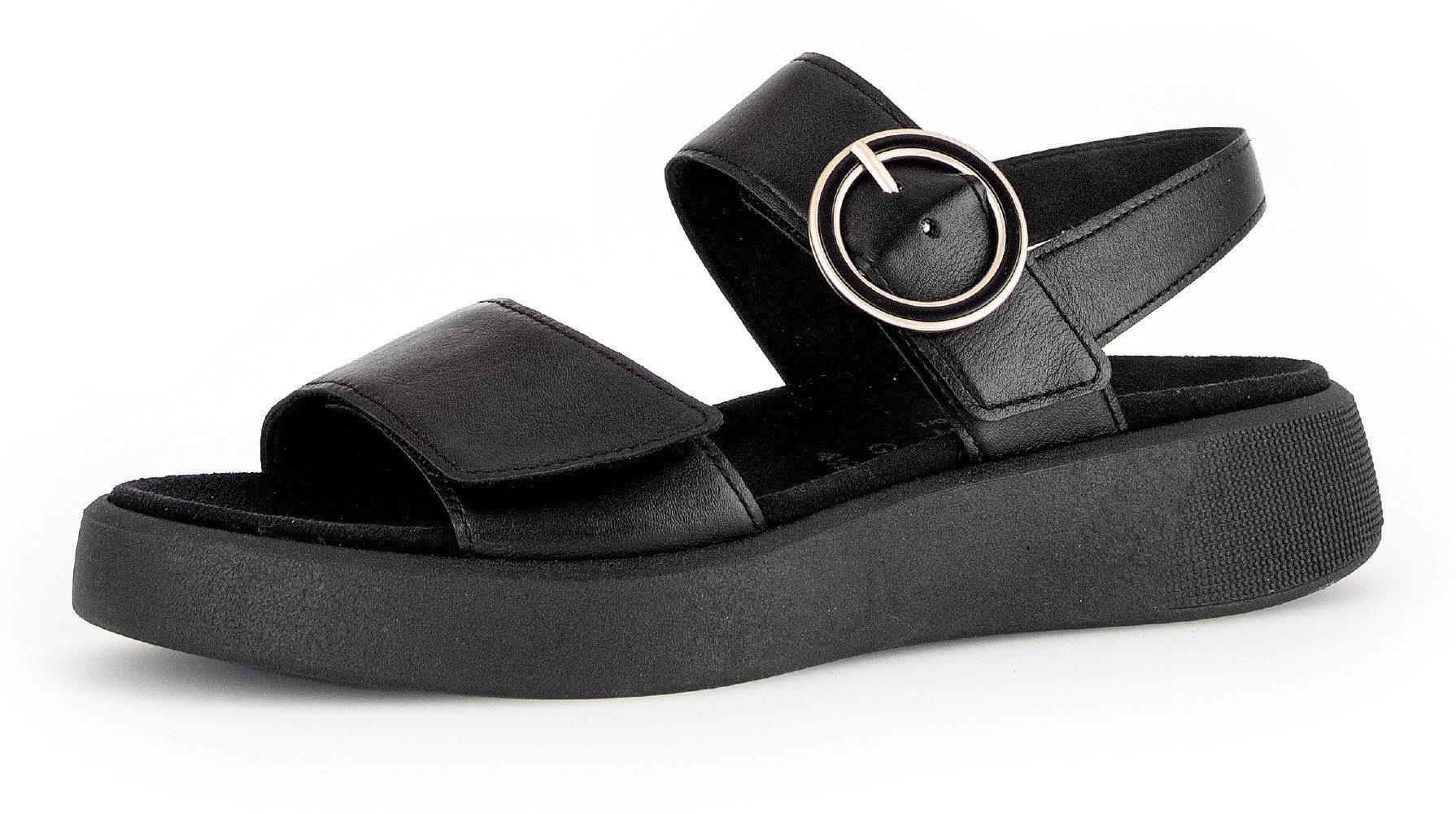 Gabor FLORENZ Keilsandalette, Plateau, Sommerschuh, Riemchensandale, günstig online kaufen