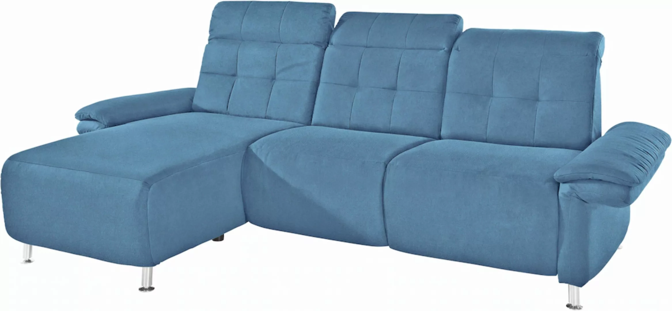 Places of Style Ecksofa Manhattan L-Form, 2 Sitze mit elektrischer Relaxfun günstig online kaufen