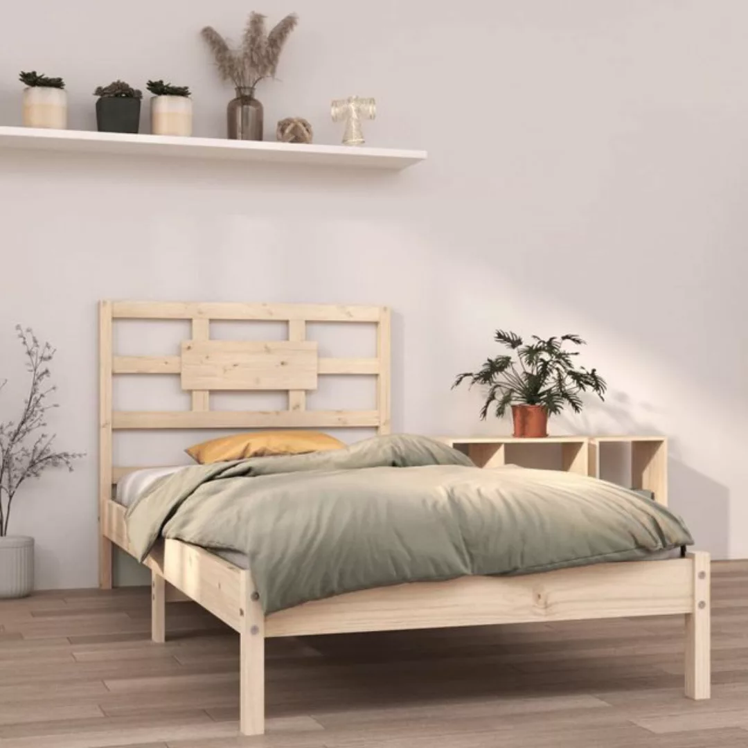 vidaXL Bett Massivholzbett 90x200 cm günstig online kaufen