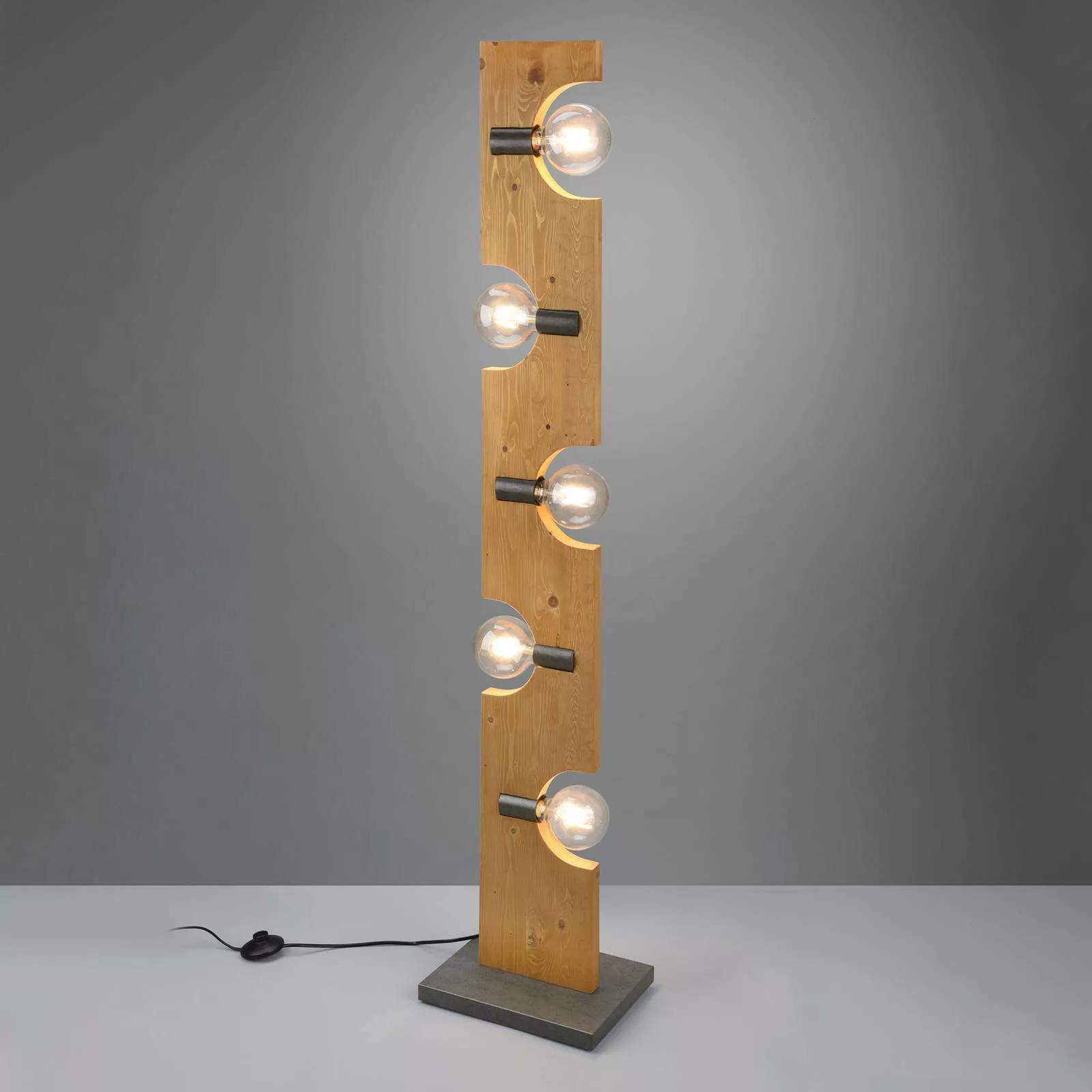 TRIO Leuchten Stehlampe »Tailor«, 5 flammig-flammig, Stehleuchte 143cm, exk günstig online kaufen