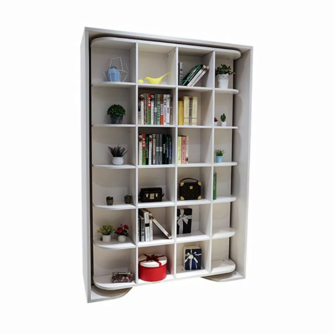 JVmoebel Schrankbett Bett Bücher Schrank Regal Gästebett Schränke Wandschra günstig online kaufen