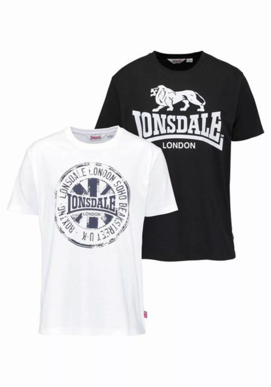 Lonsdale T-Shirt DILDAWN (Packung, 2-tlg., 2er-Pack) günstig online kaufen