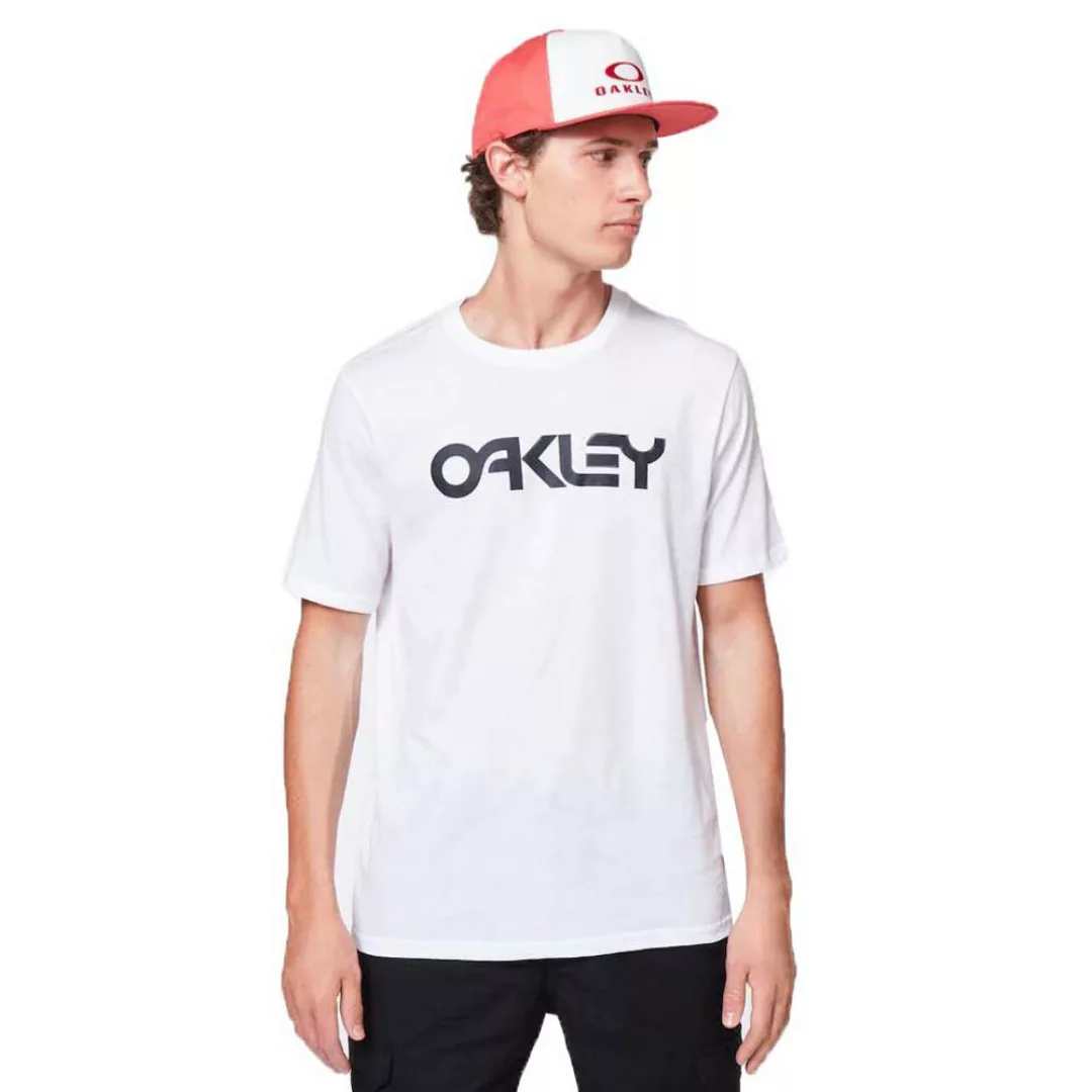 Oakley Apparel Mark Ii Kurzärmeliges T-shirt M White / Black günstig online kaufen