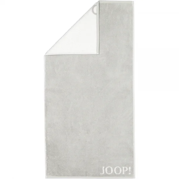 JOOP! Classic - Doubleface 1600 - Farbe: Silber - 76 - Handtuch 50x100 cm günstig online kaufen