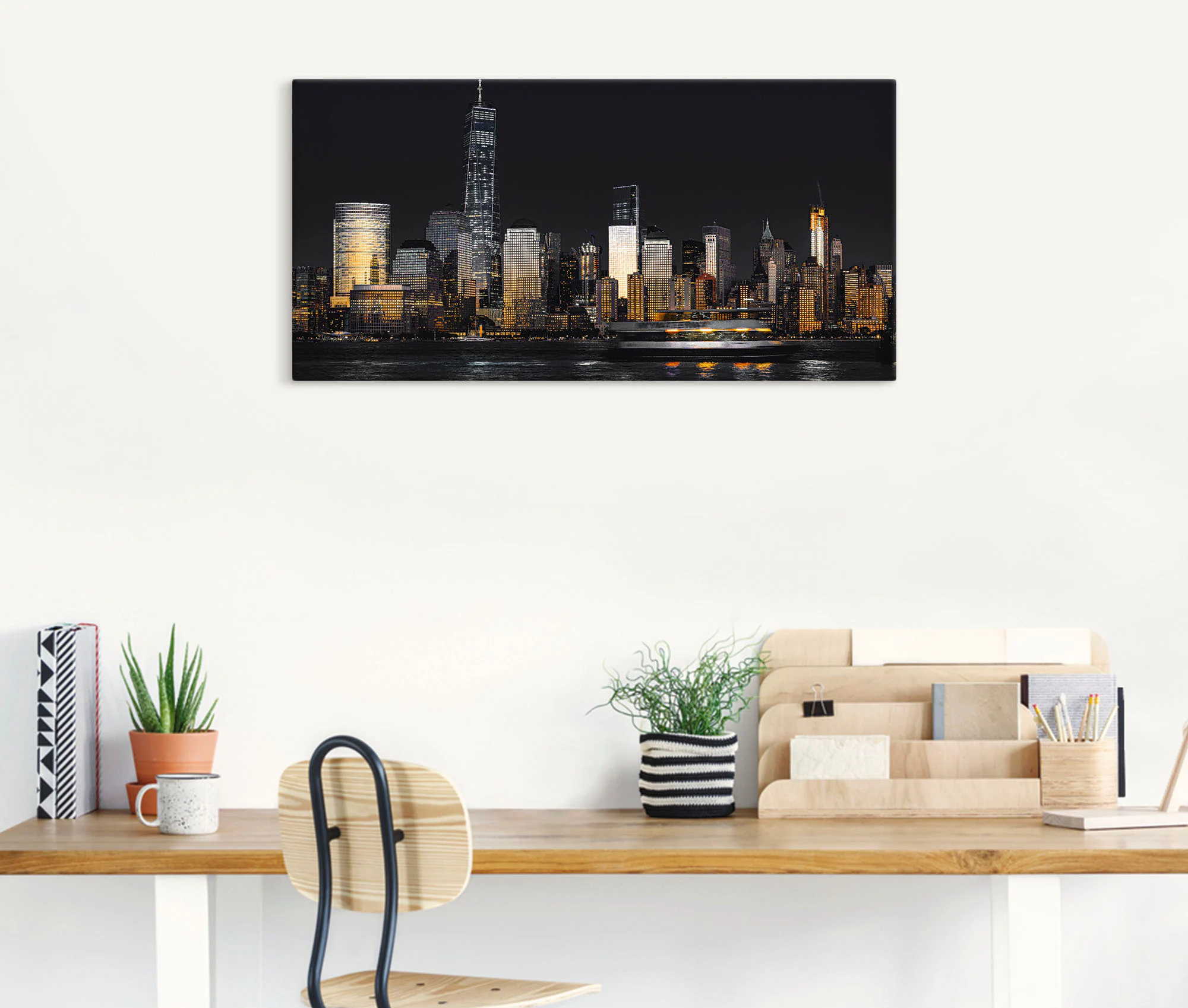 Artland Wandbild "New York Financial Distrikt", New York, (1 St.), als Alub günstig online kaufen