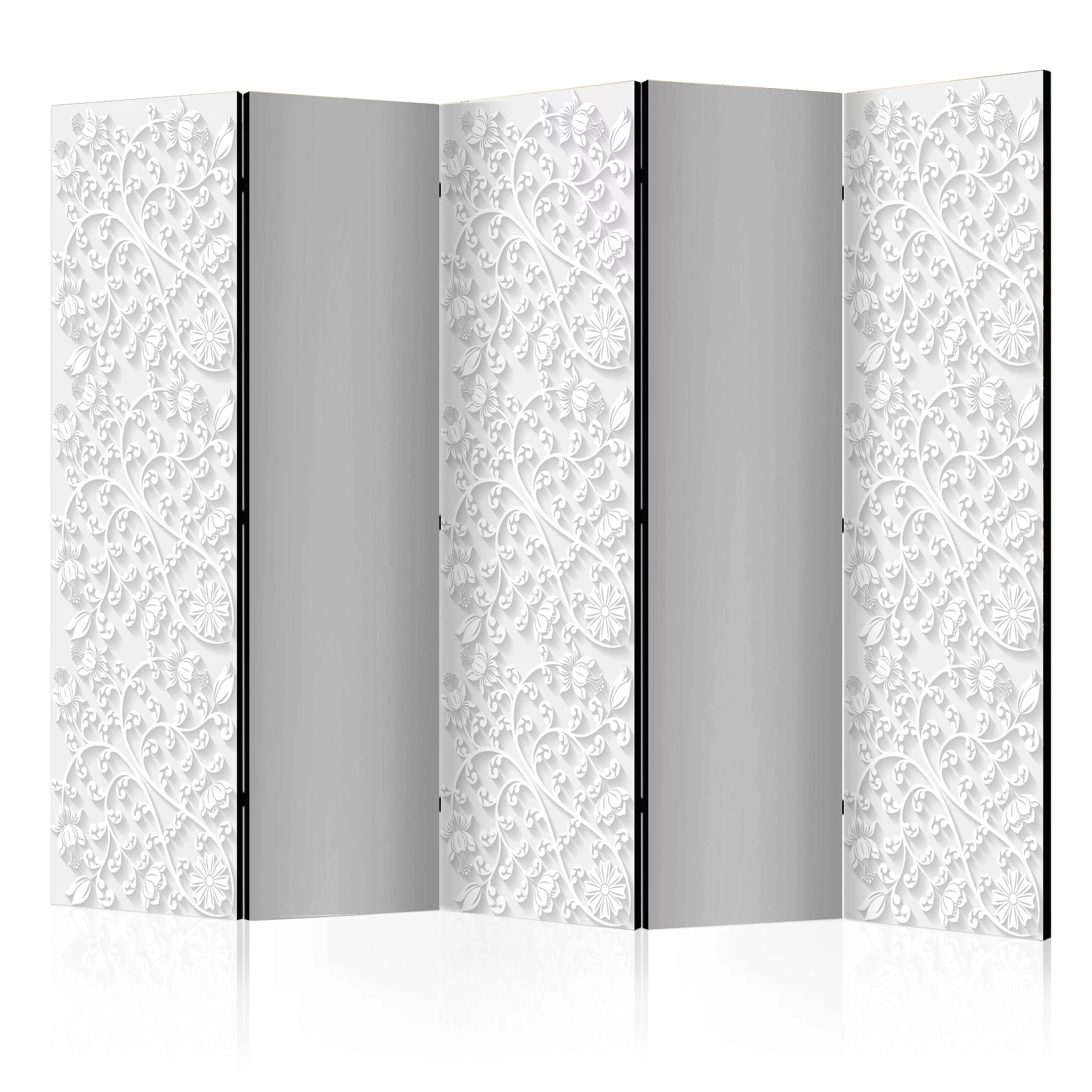 5-teiliges Paravent - Room Divider – Floral Pattern Ii günstig online kaufen