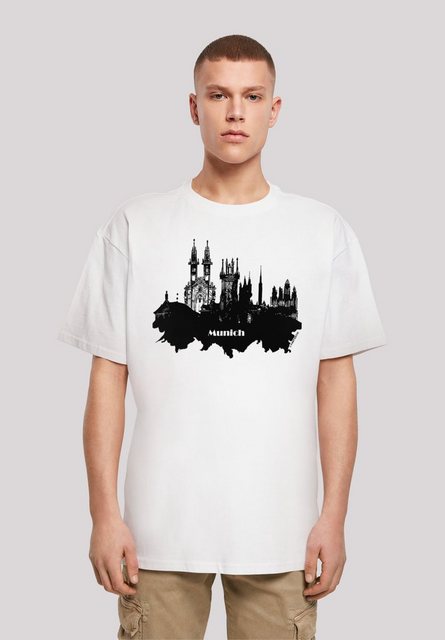 F4NT4STIC T-Shirt "Cities Collection - Munich skyline", Print günstig online kaufen