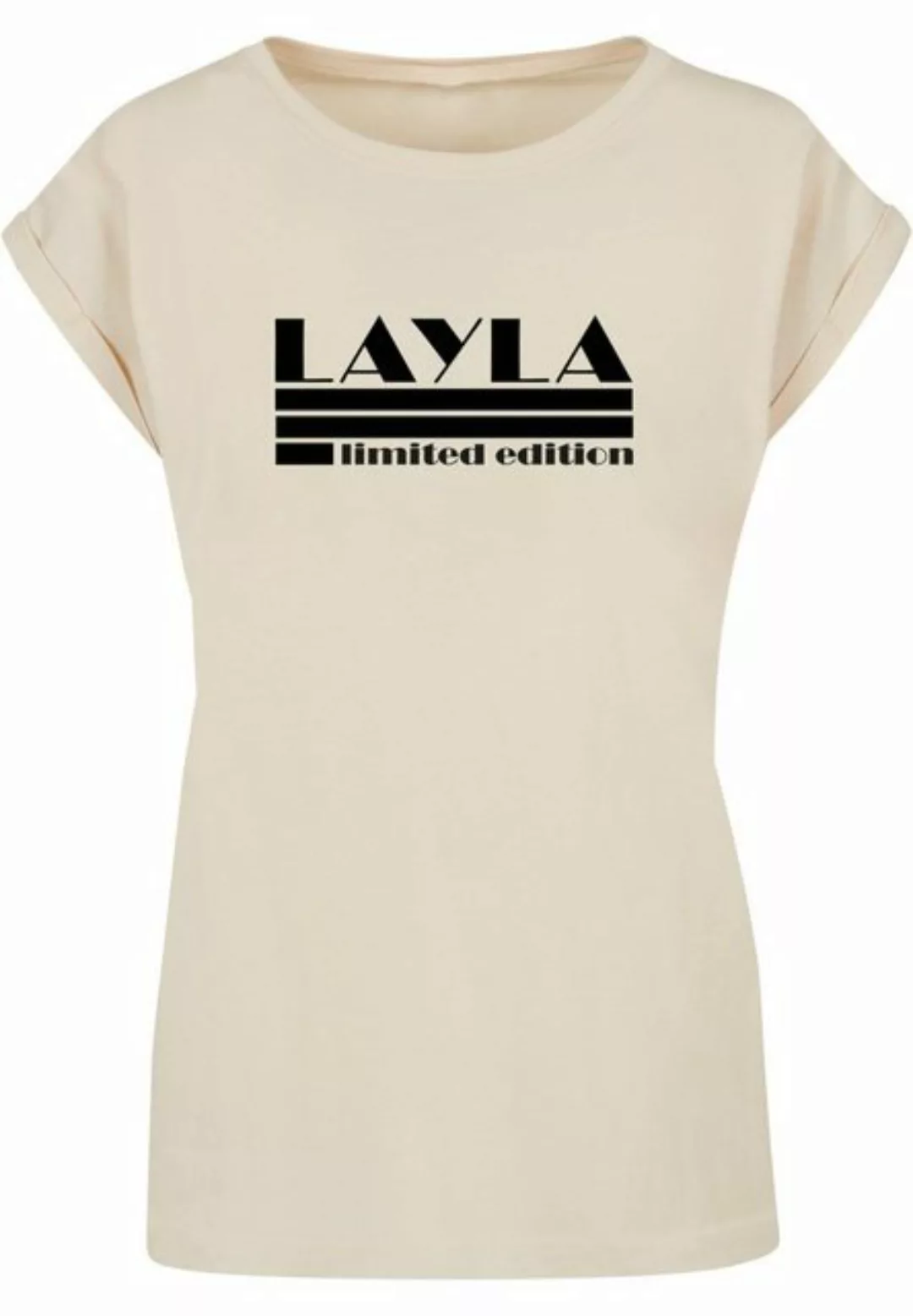 Merchcode T-Shirt Merchcode Damen Ladies Layla - Limited Edition T-Shirt (1 günstig online kaufen