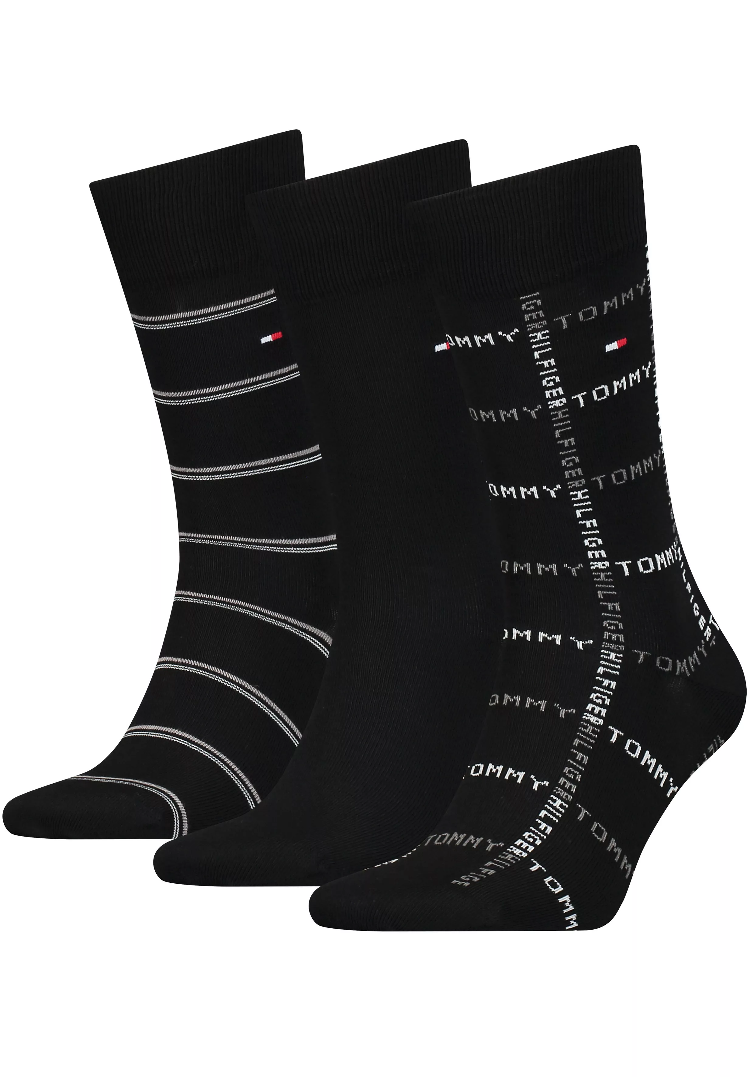 Tommy Hilfiger Socken, (Packung, 3er-Pack), mit Logostickerei günstig online kaufen