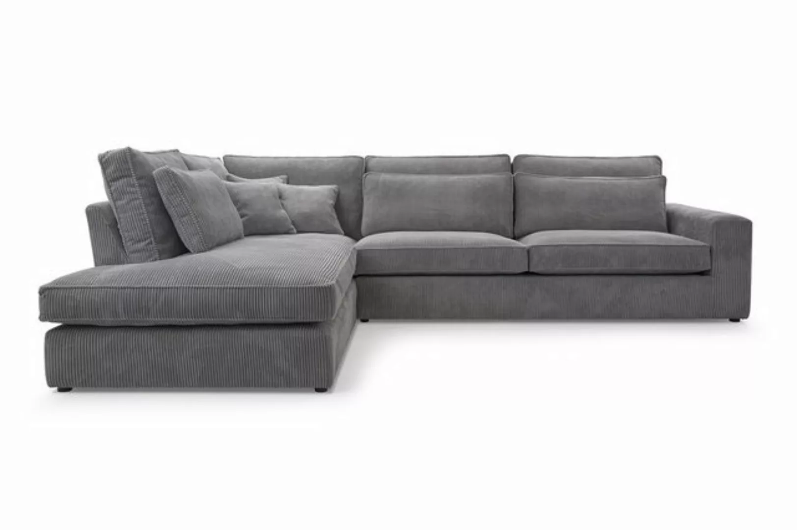 Deine Möbel 24 Ecksofa CAREN MINI Wohnlandschaft Sofa Wohnzimmer L-Couch Co günstig online kaufen