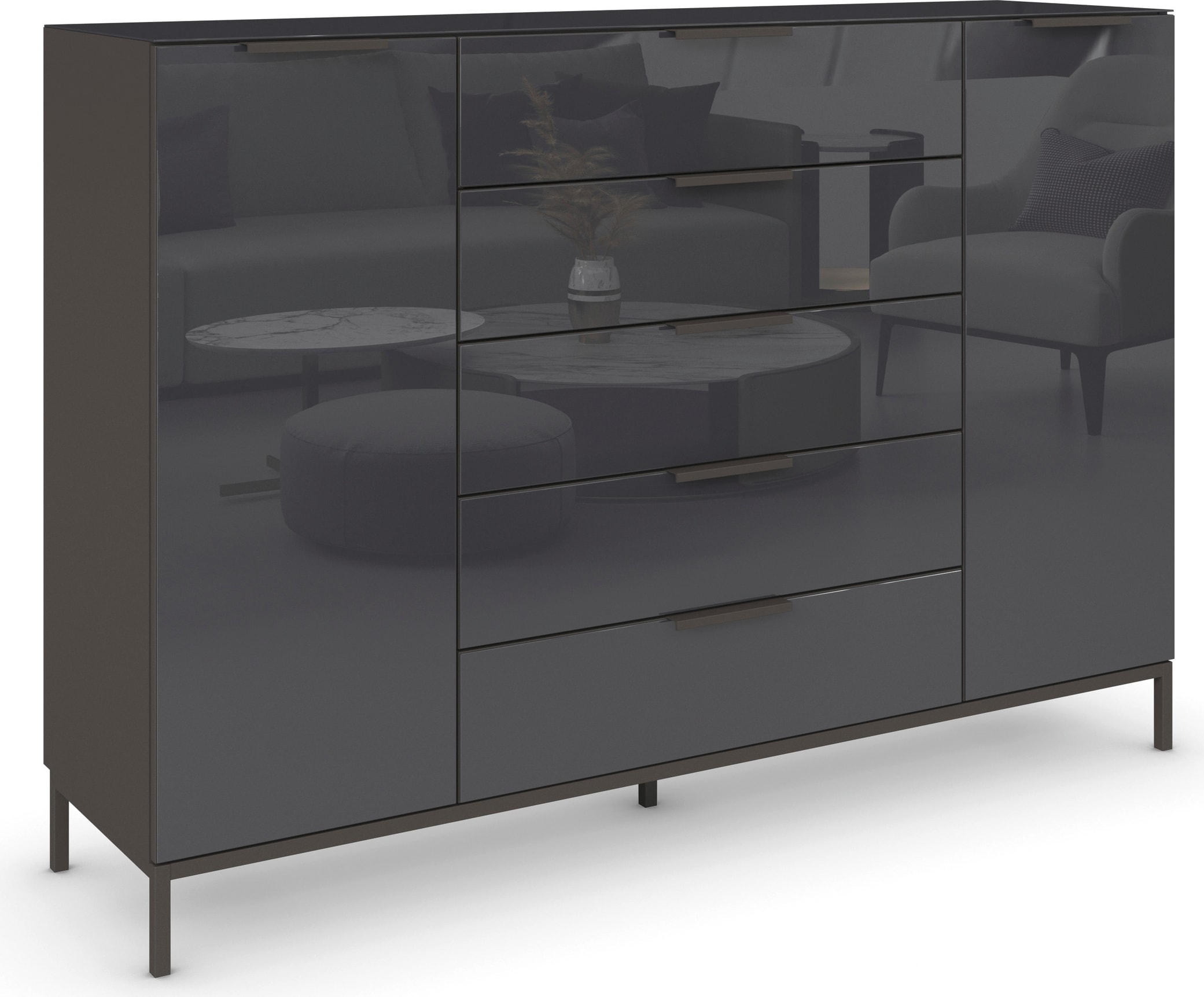 rauch Schubkastenkommode "Kommode Türkommode Sideboard Kombikommode FLIPP m günstig online kaufen