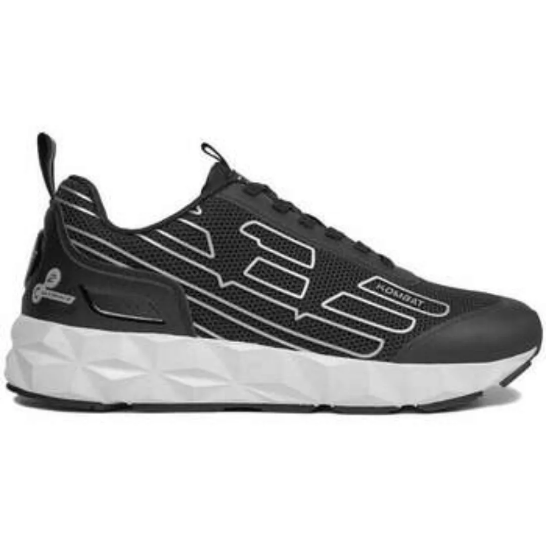 Ea7 Emporio Armani  Sneaker Ultimate C2 Kombat Trainers - Black/Silver günstig online kaufen