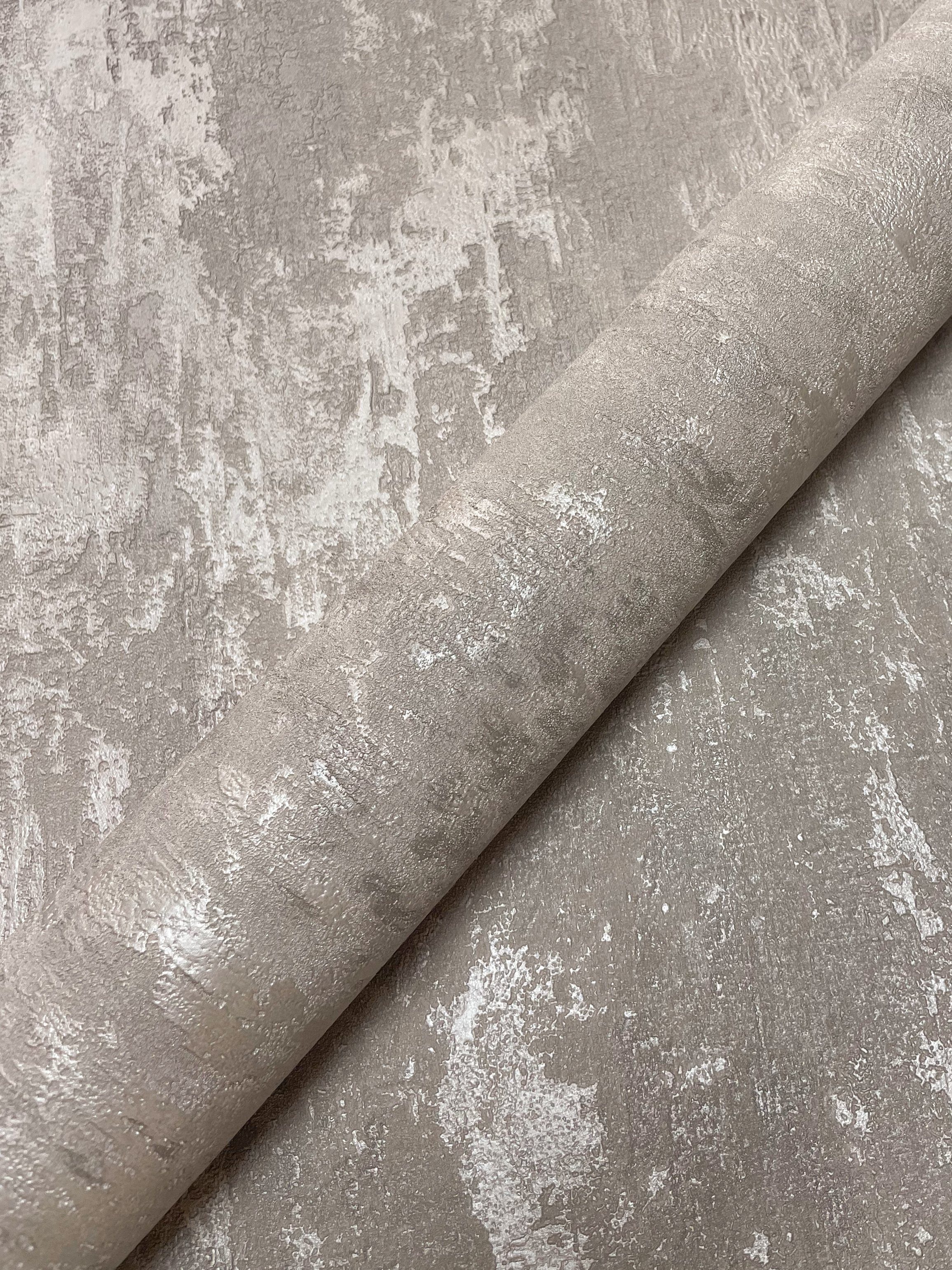 Newroom Vliestapete, Tapete Taupe Glitzer, Silber günstig online kaufen