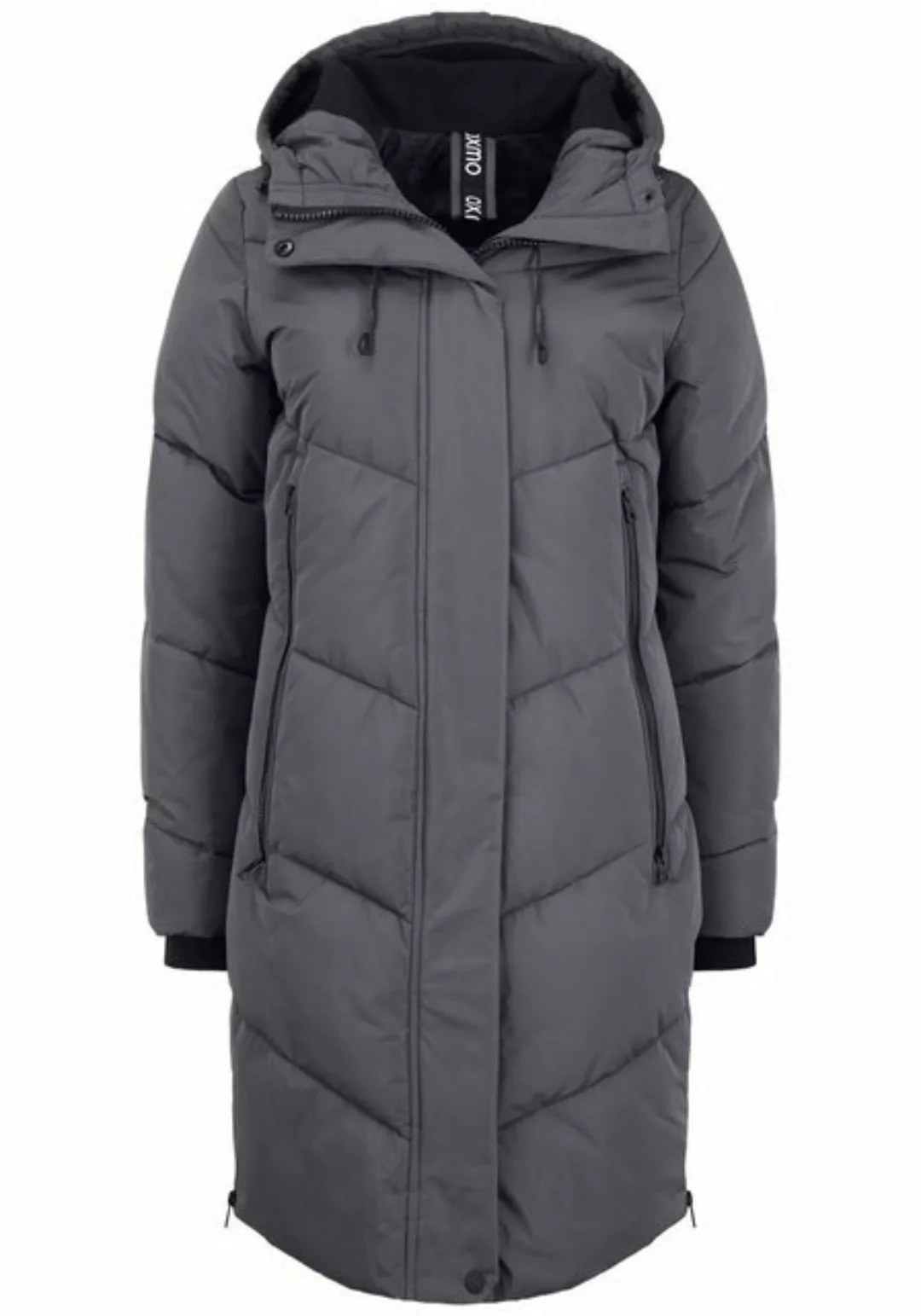 OXMO Steppmantel OXJuna Steppjacke Parka mit Kapuze und praktischen Taschen günstig online kaufen