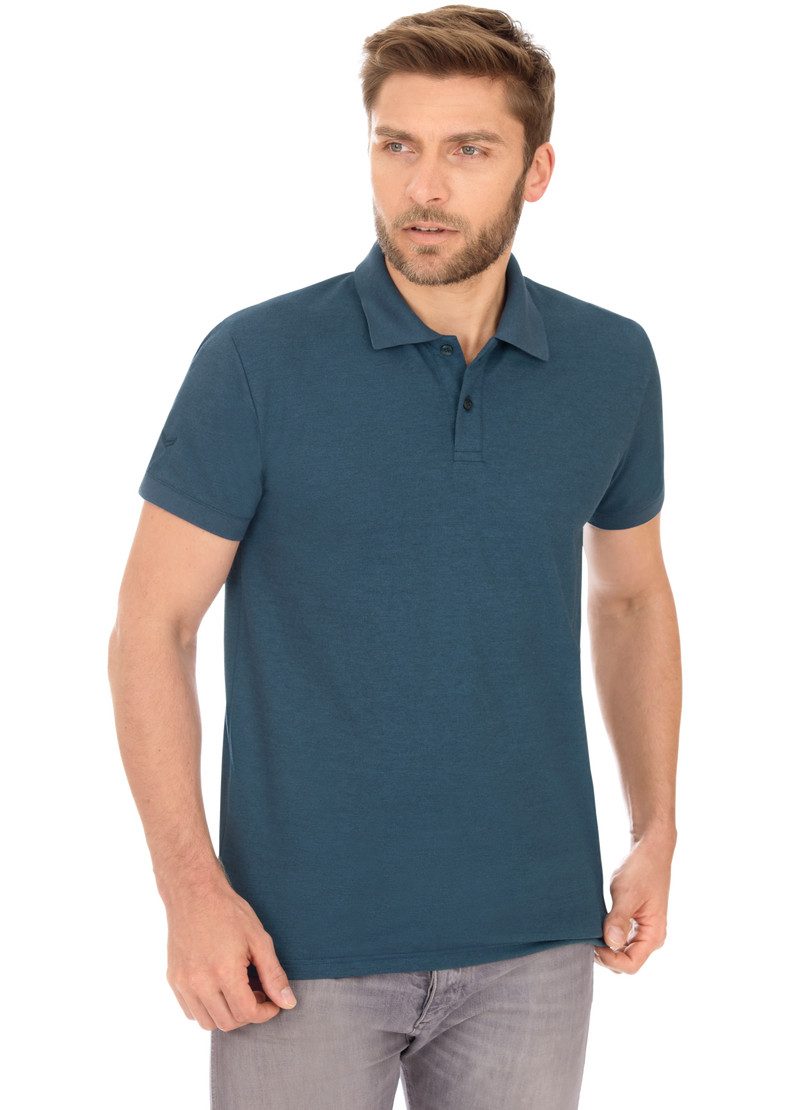 Trigema Poloshirt "TRIGEMA Slim Fit Poloshirt aus DELUXE-Piqué", (1 tlg.) günstig online kaufen