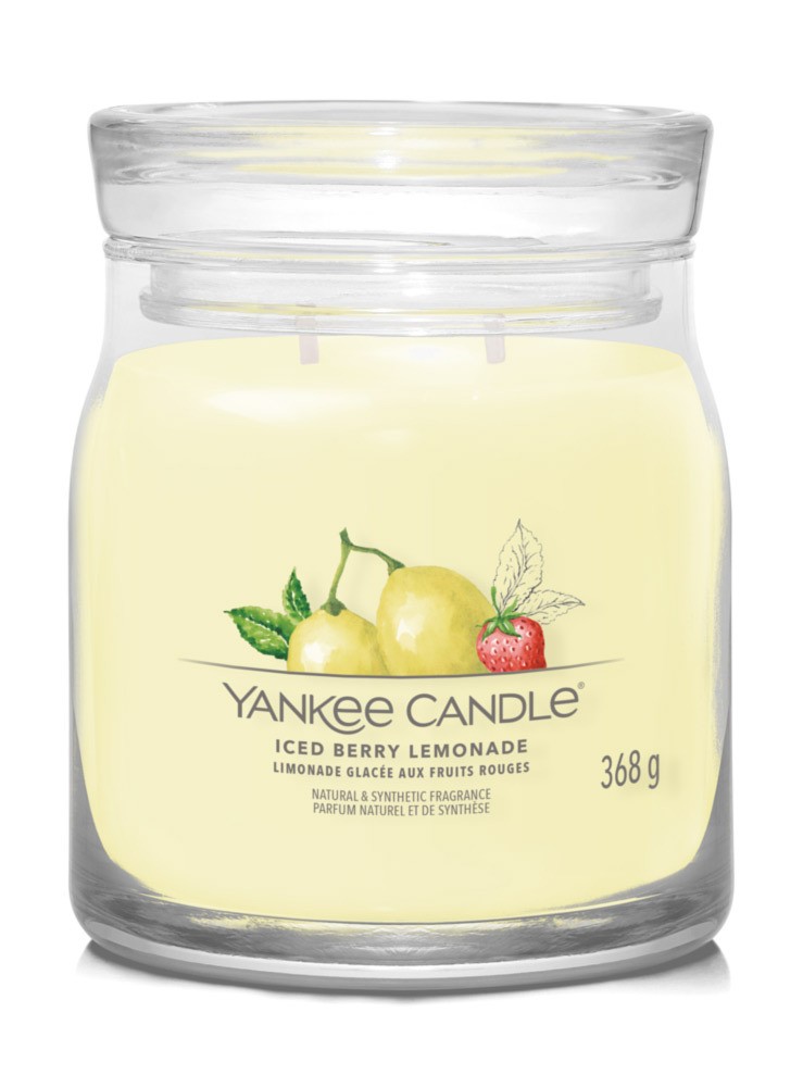 Yankee Candle Duftkerze Signature Iced Berry Lemon 368 g günstig online kaufen