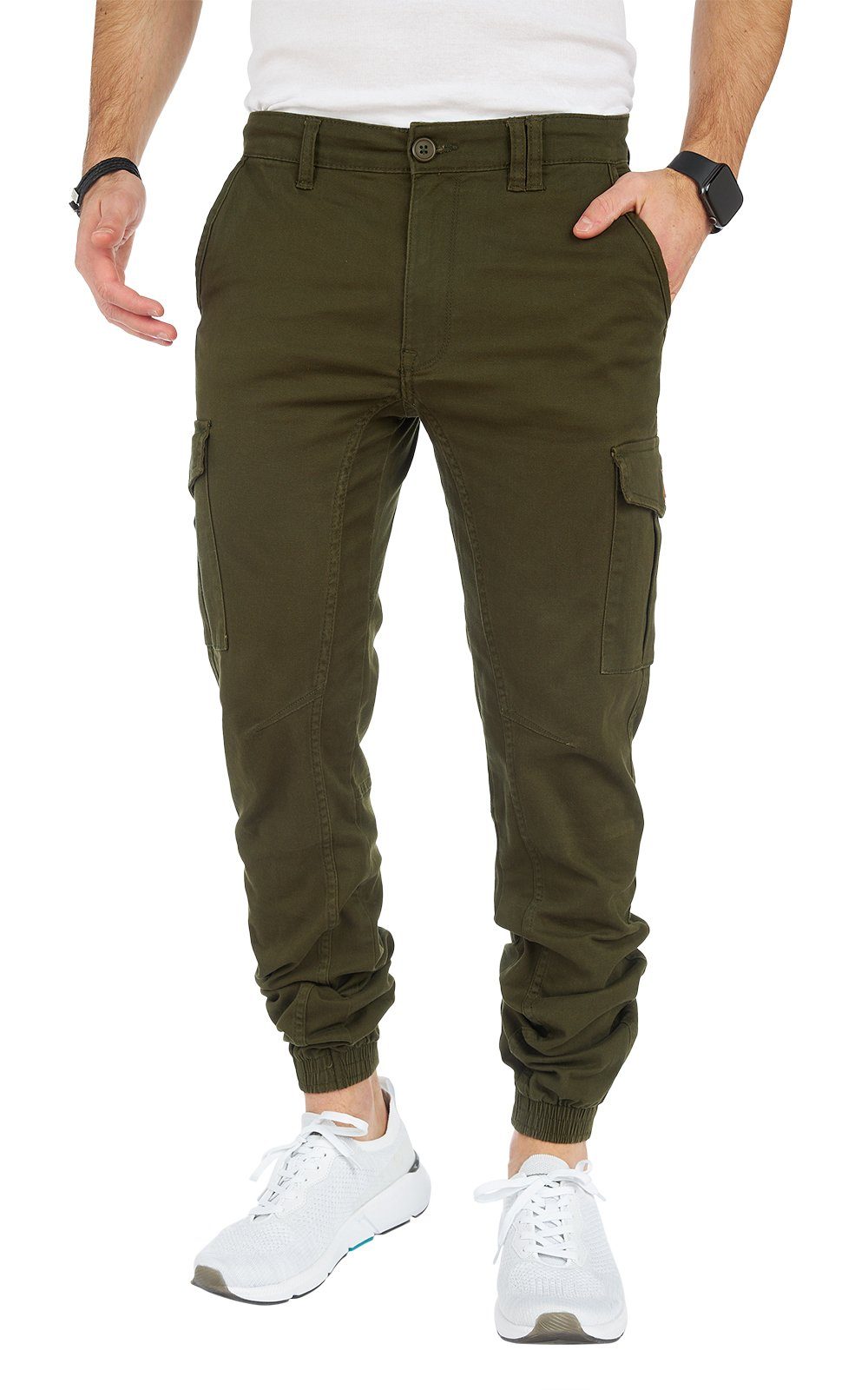 Styleko Cargohose Slim fit Cargohose Herren günstig online kaufen