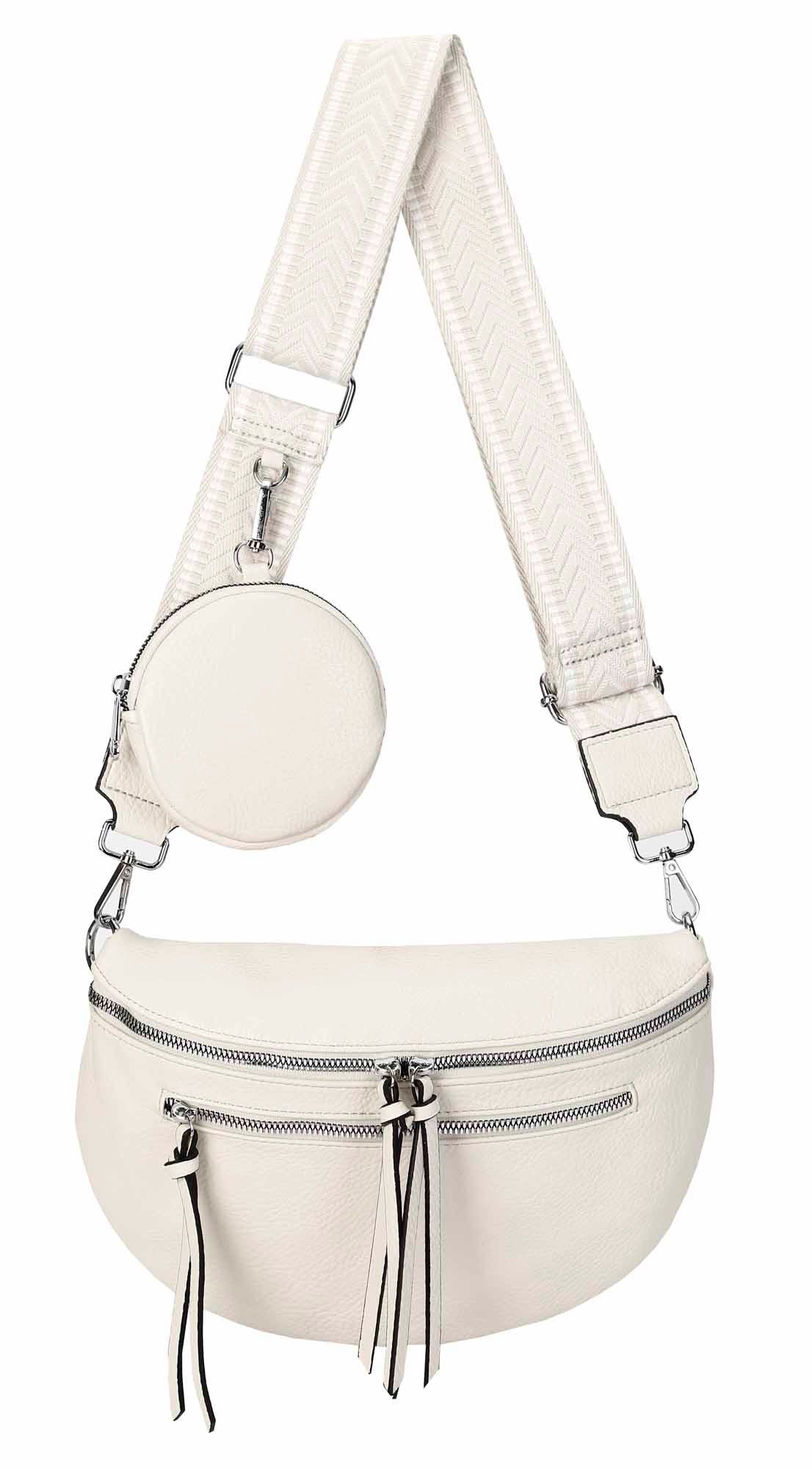 ITALYSHOP24 Bauchtasche Damen Brusttasche Crossover Umhängetasche günstig online kaufen