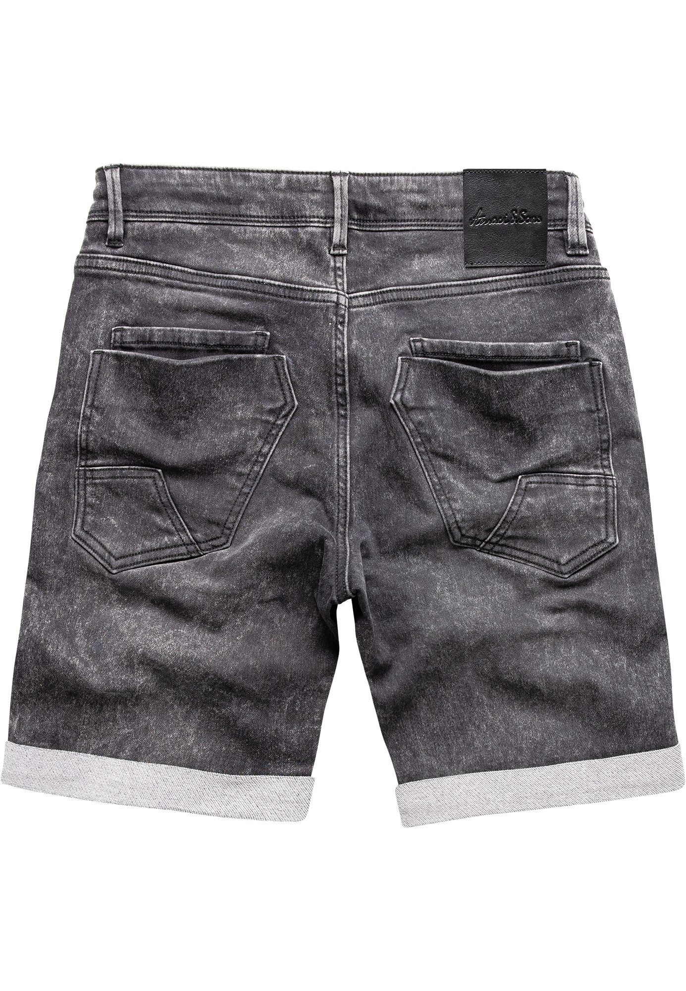 Amaci&Sons Jeansshorts NILES Jeansshorts Herren Bermuda günstig online kaufen