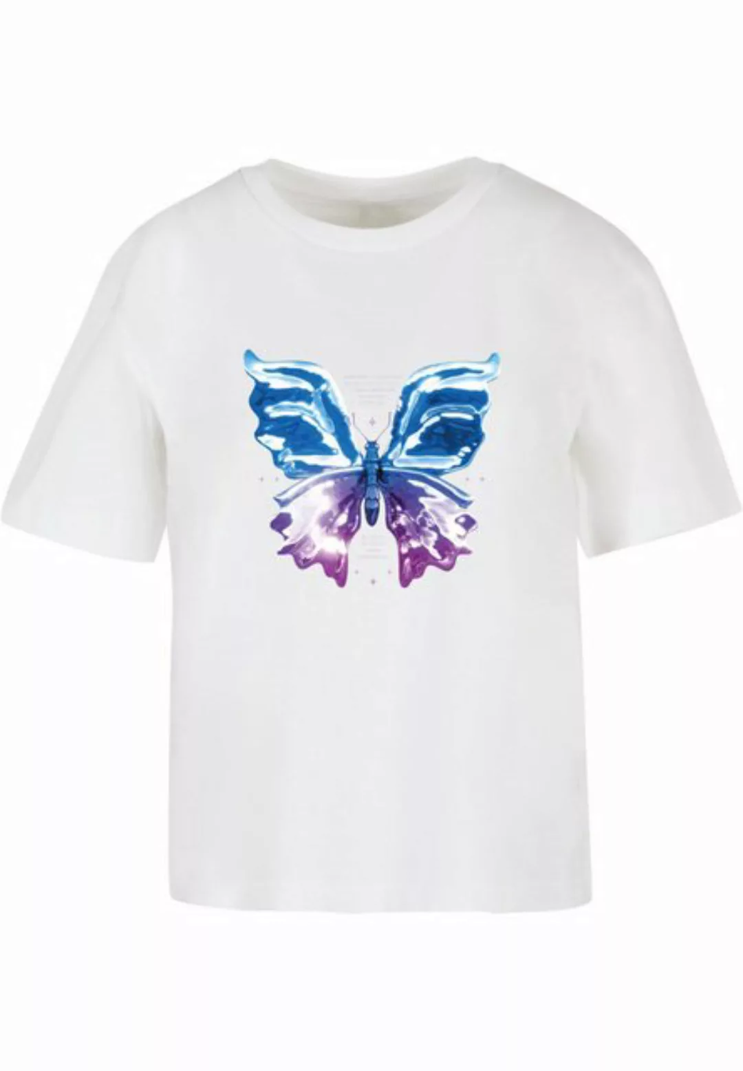 Mister Tee Ladies T-Shirt Chromed Butterfly Tee günstig online kaufen